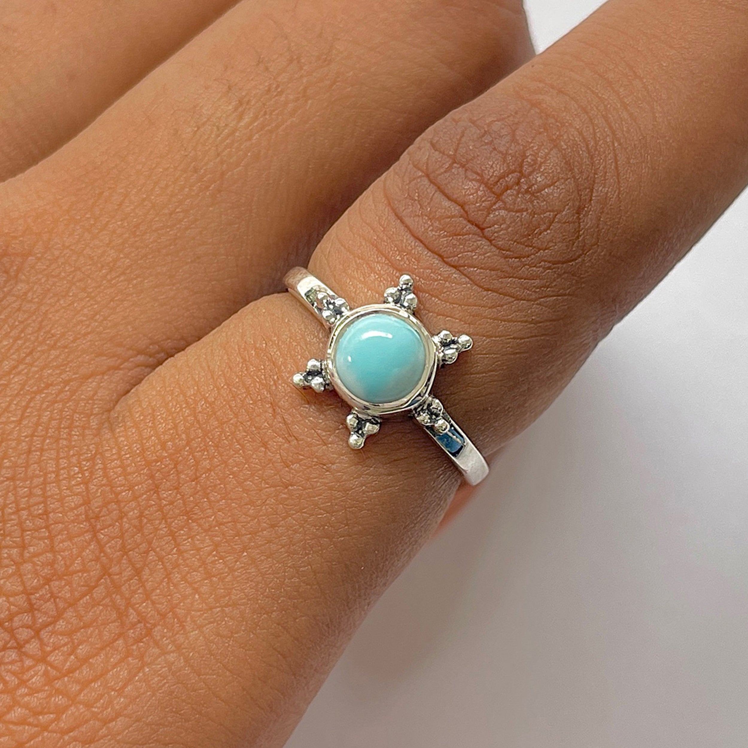 Larimar Ring-(LAR-RDR-759.)