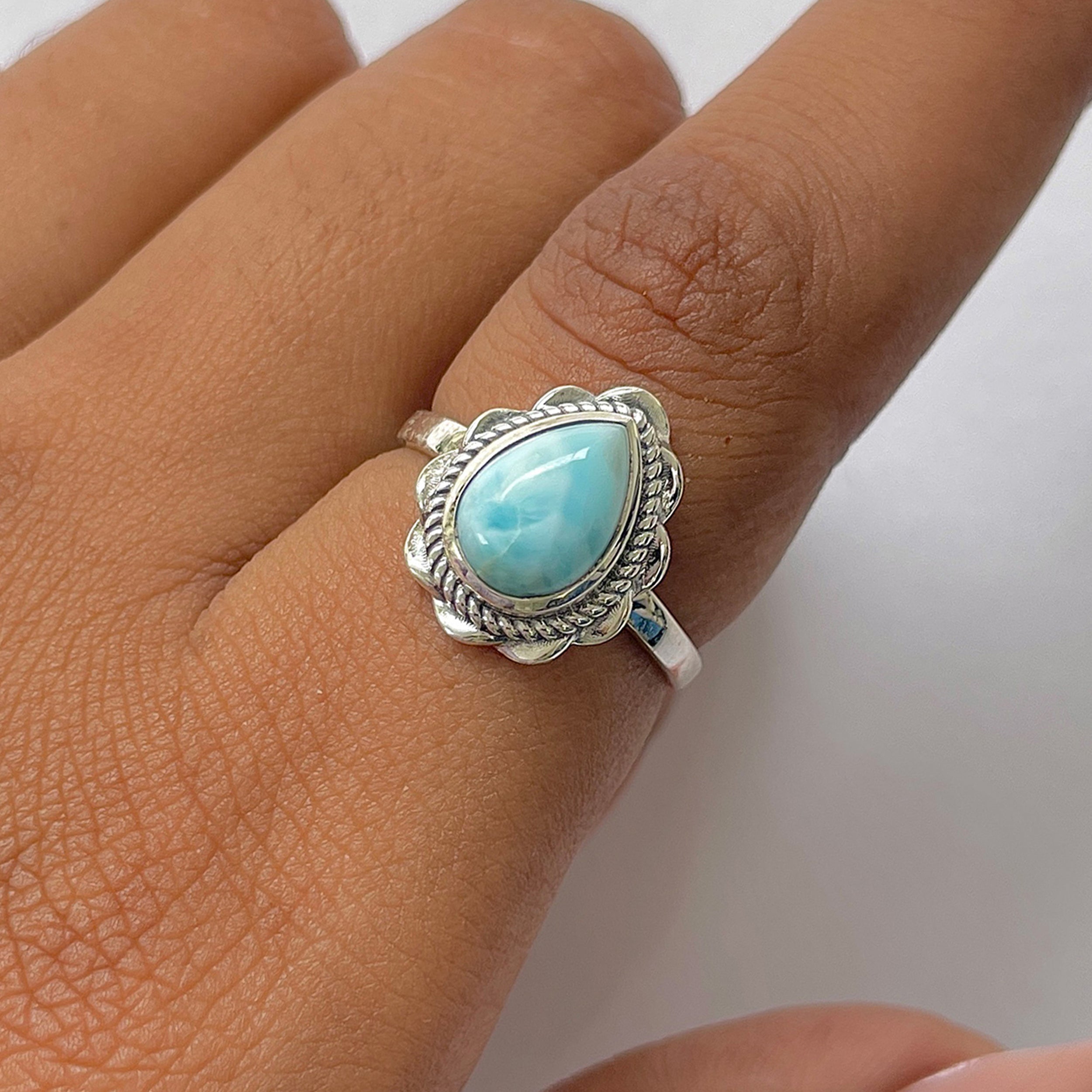 Larimar Ring-(LAR-RDR-897.)