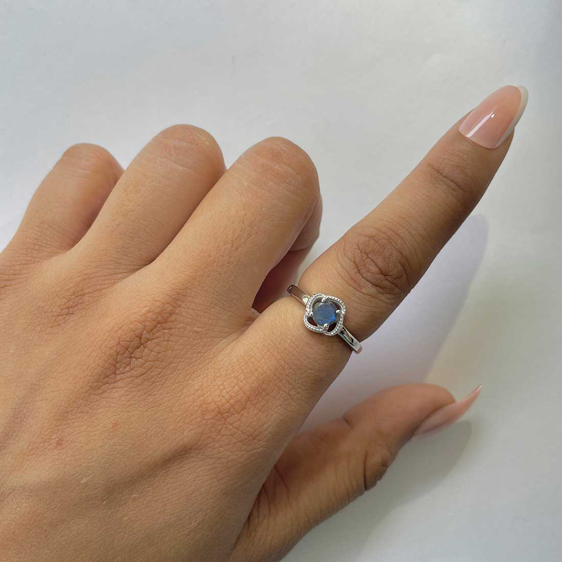 Labradorite Ring-(LBD-RDR-27.)