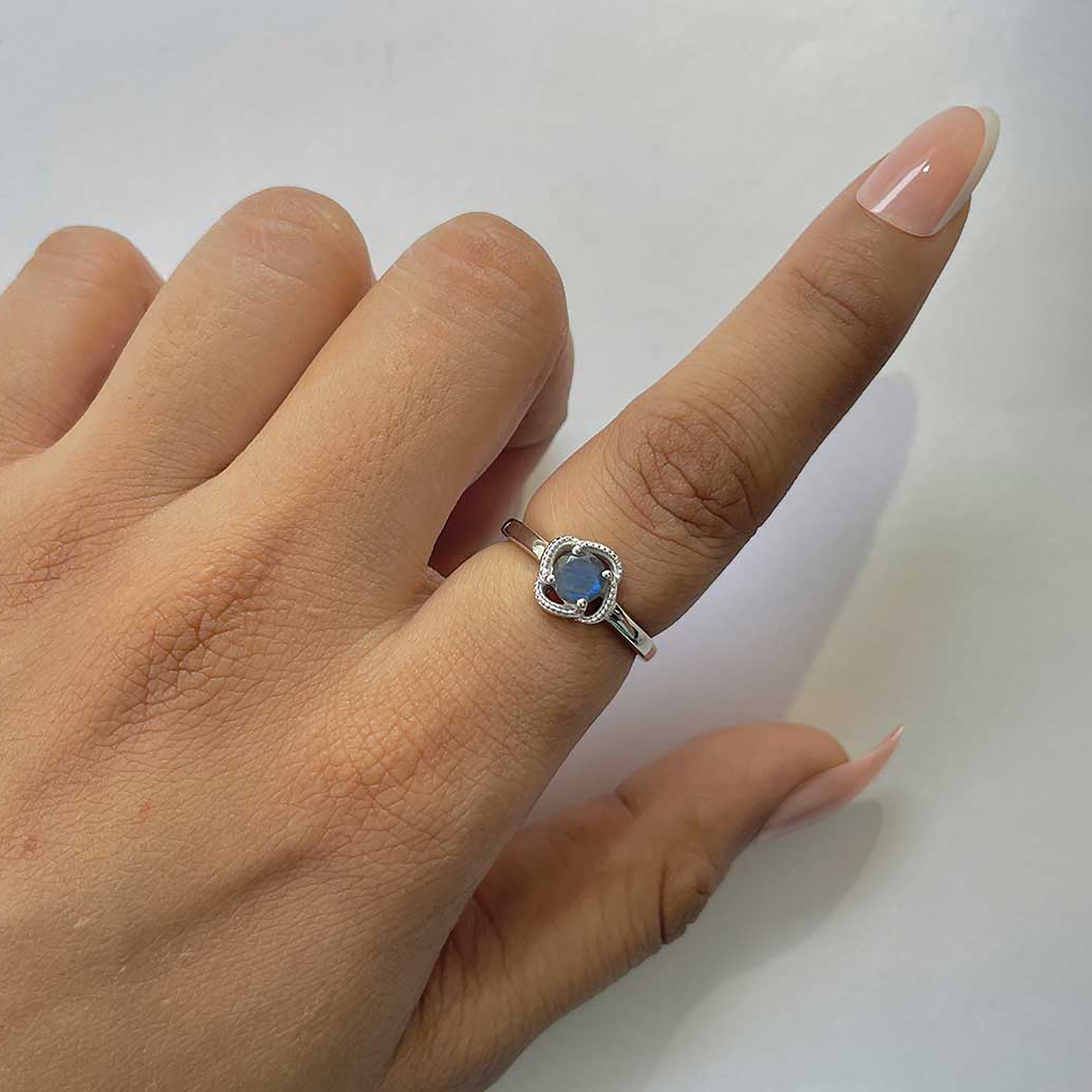 Labradorite Ring-(LBD-RDR-27.)