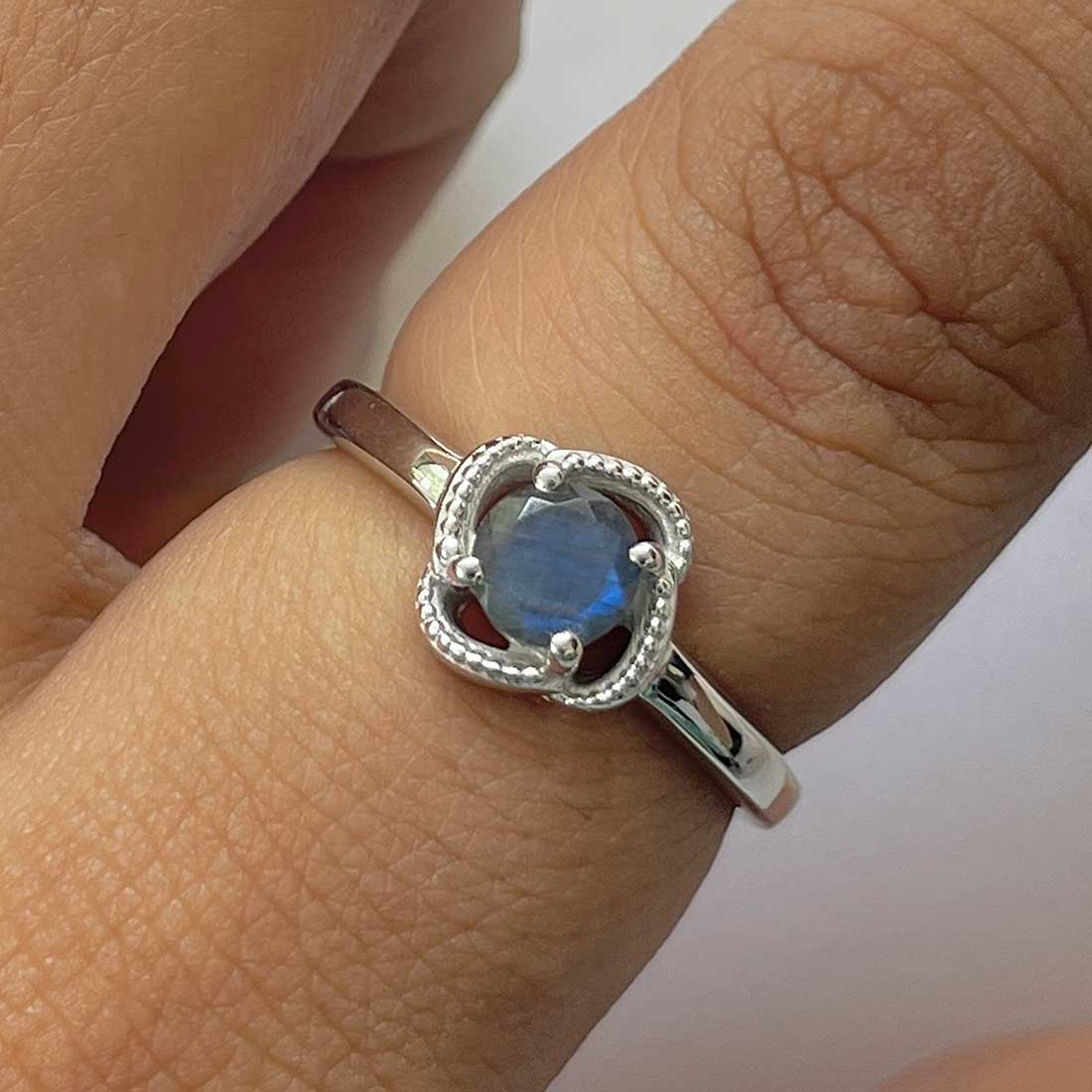 Labradorite Ring-(LBD-RDR-27.)