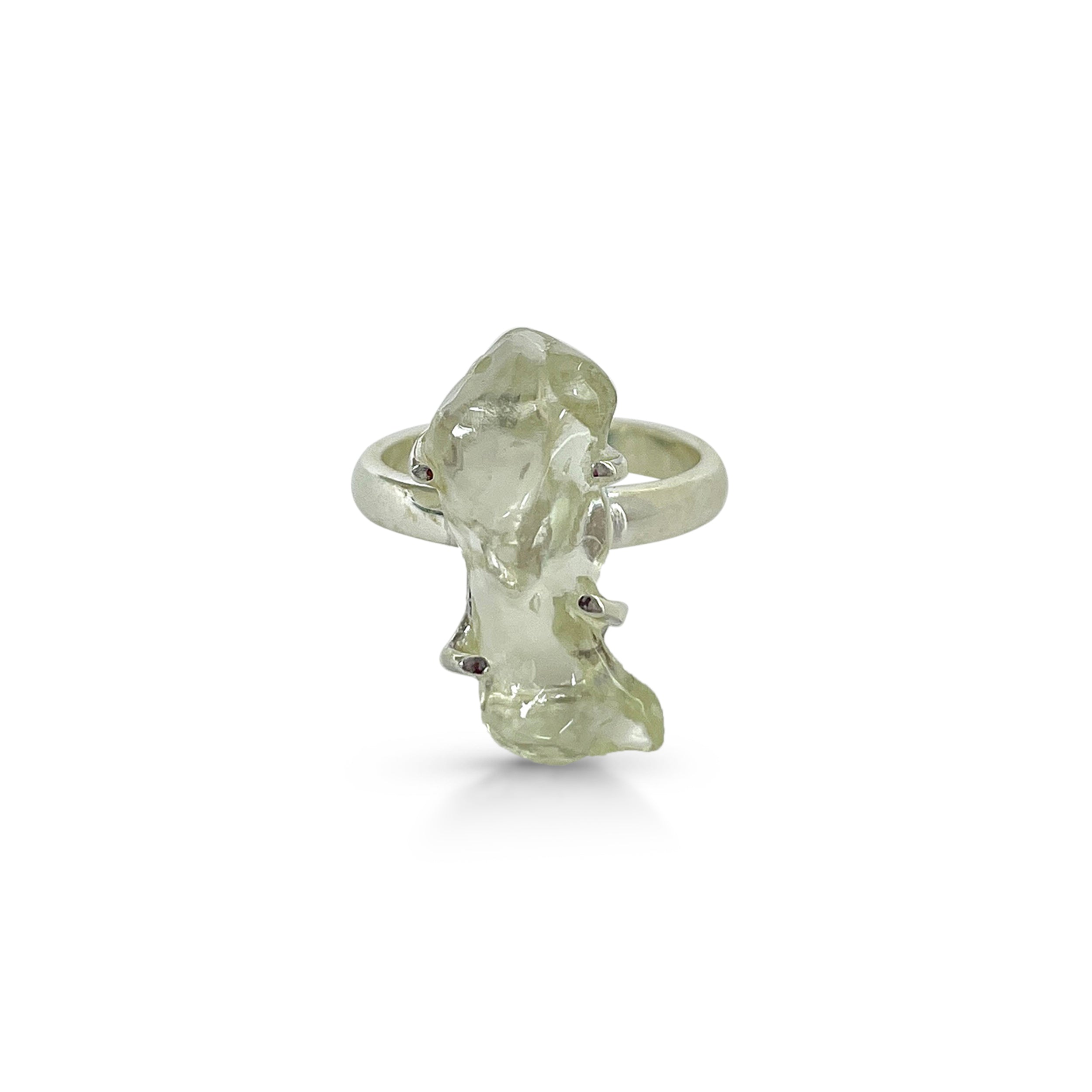 Libyan Desert Glass Ring-(LDG-2-14)