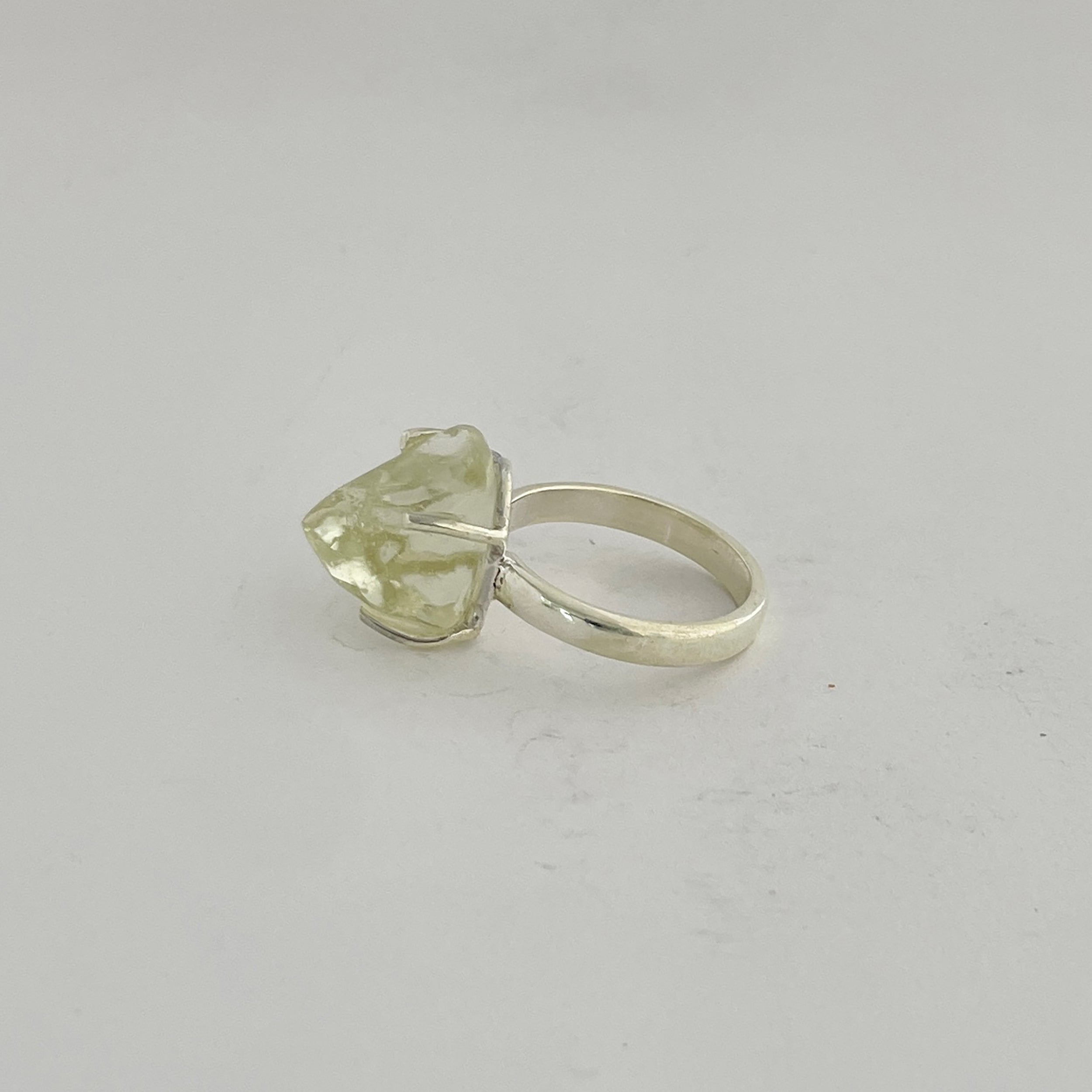 Libyan Desert Glass Ring-(LDG-2-21)