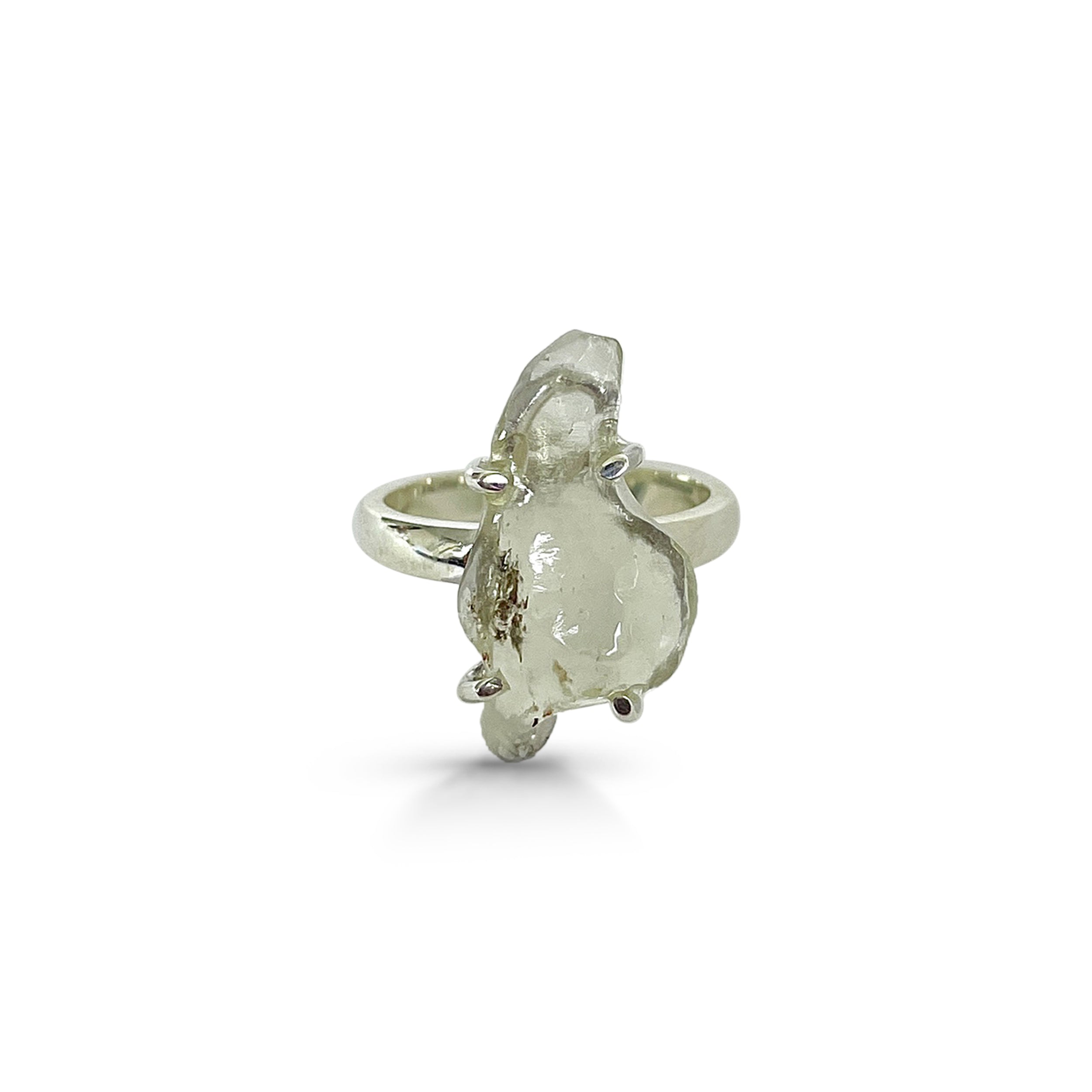 Libyan Desert Glass Ring-(LDG-2-27)