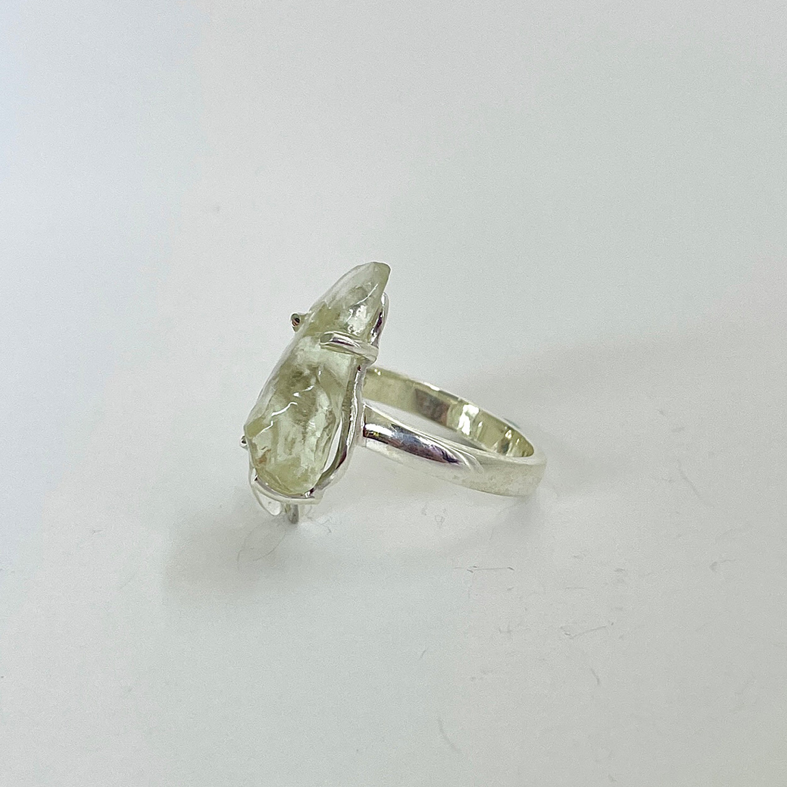 Libyan Desert Glass Ring-(LDG-2-27)