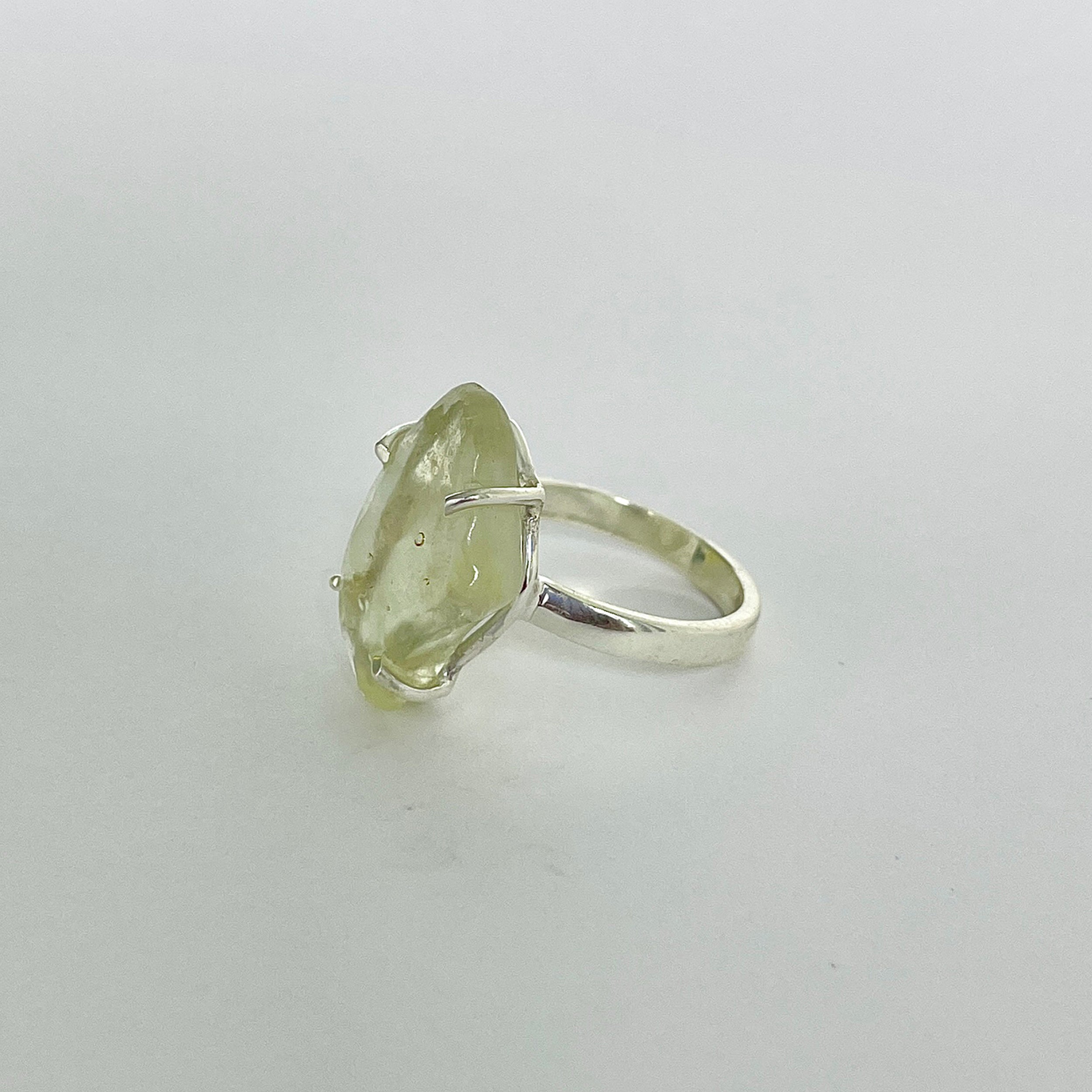 Libyan Desert Glass Ring-(LDG-2-28)