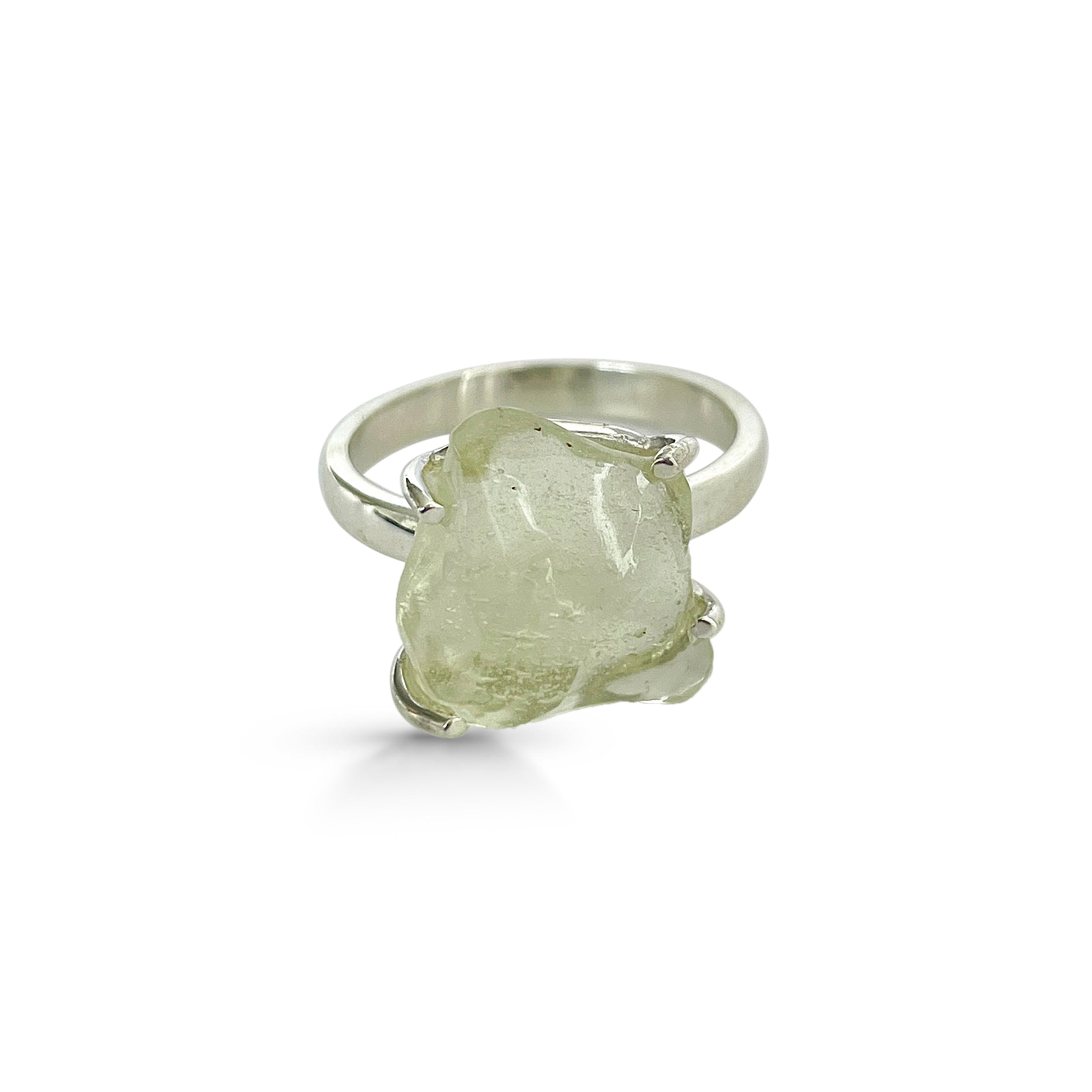 Libyan Desert Glass Ring-(LDG-2-34)
