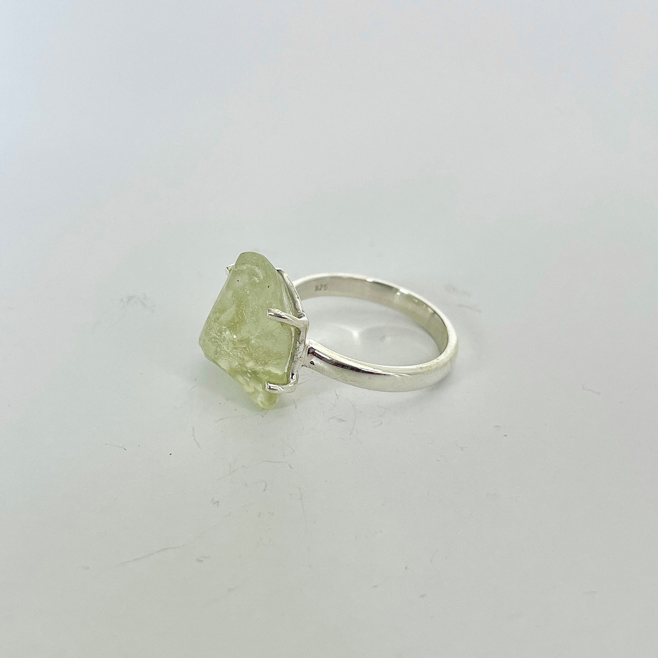 Libyan Desert Glass Ring-(LDG-2-34)