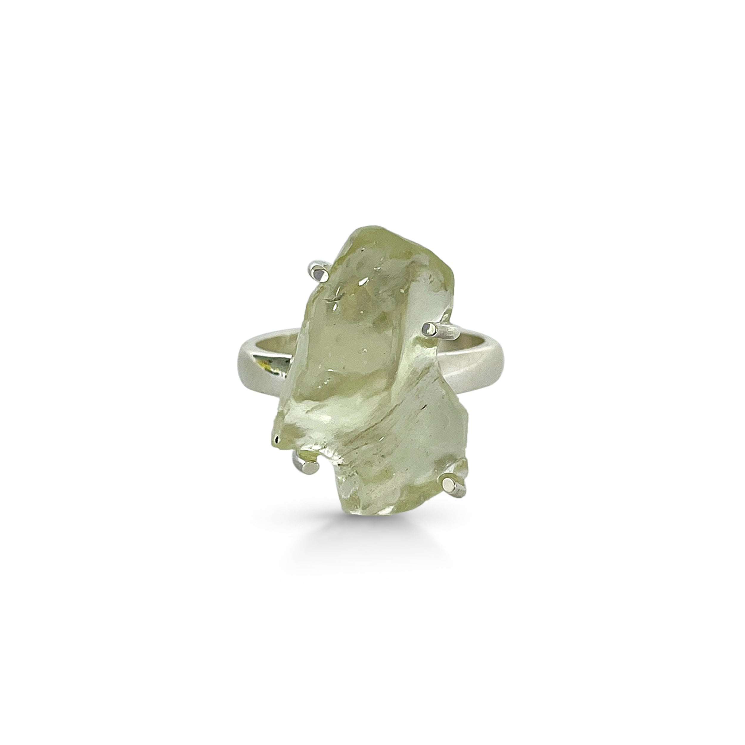 Libyan Desert Glass Ring-(LDG-2-35)