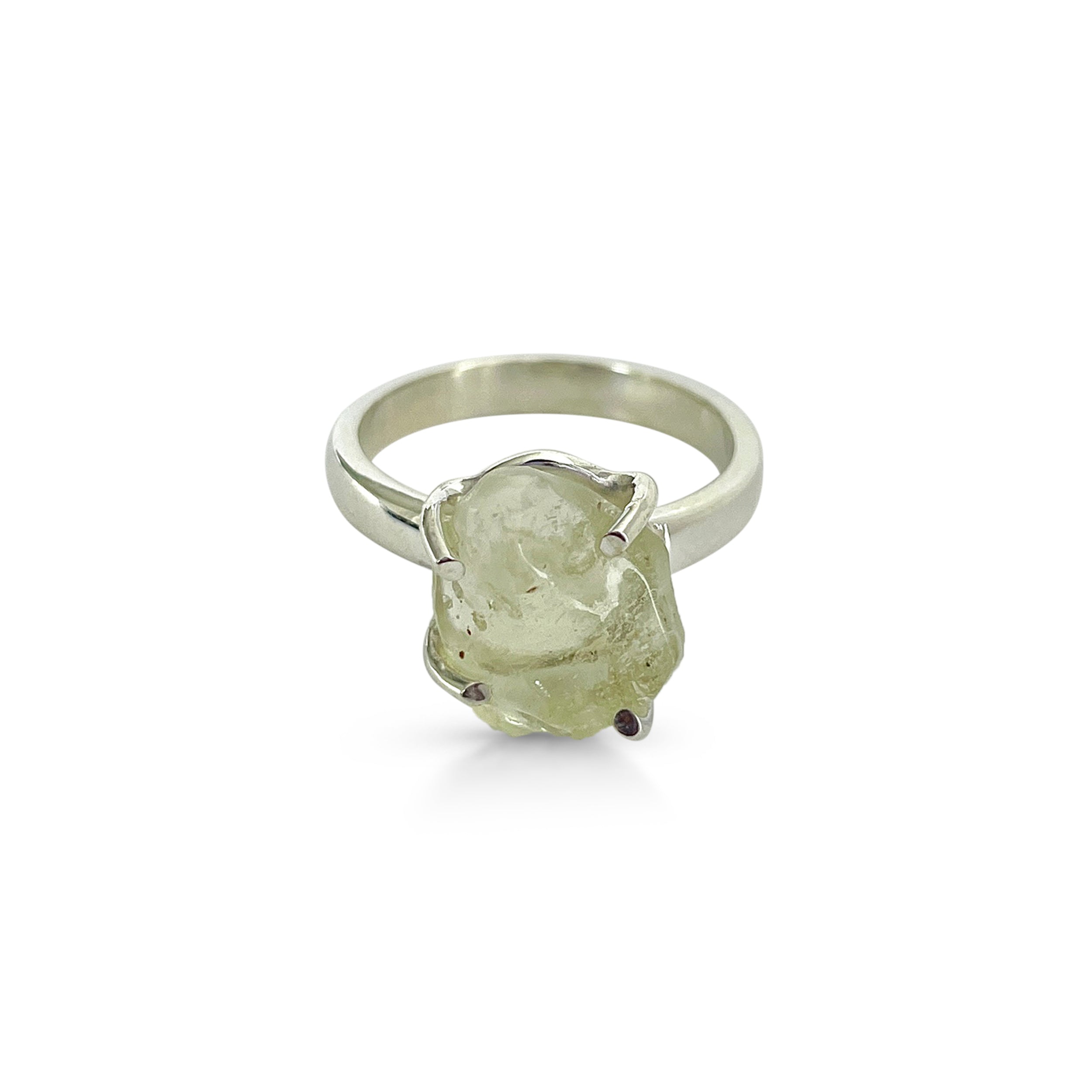 Libyan Desert Glass Ring-(LDG-2-4)
