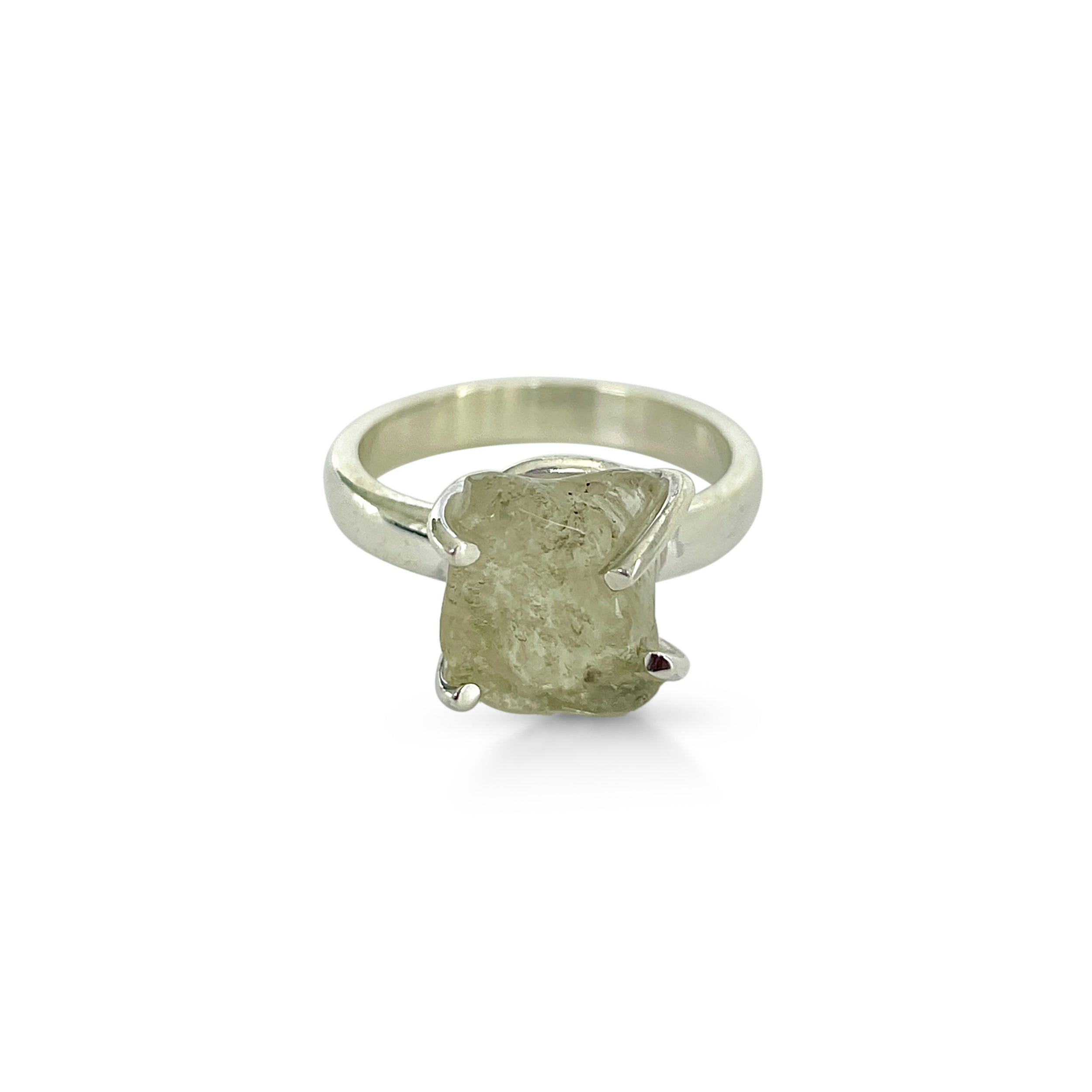 Libyan Desert Glass Ring-(LDG-2-43)