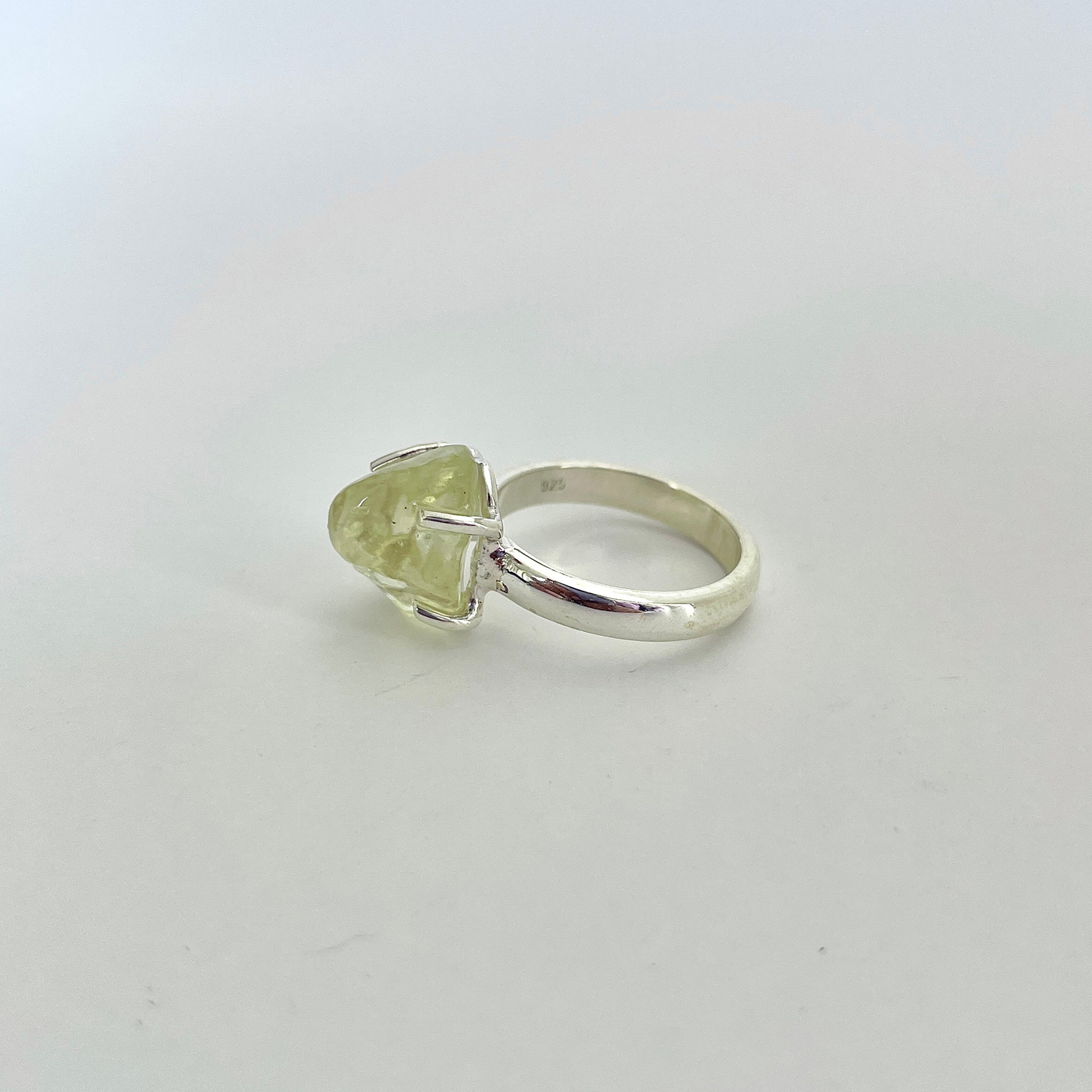 Libyan Desert Glass Ring-(LDG-2-48)