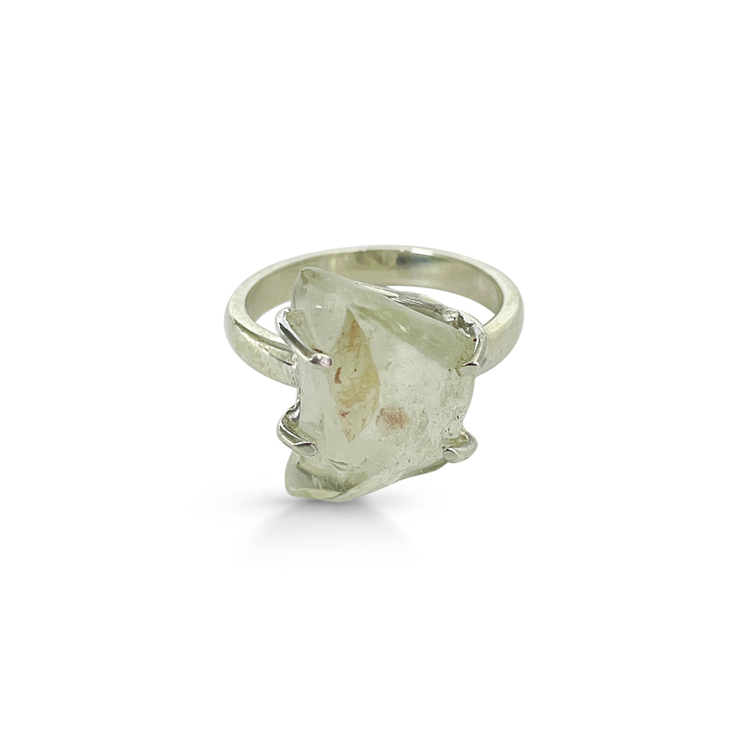 Libyan Desert Glass Ring-(LDG-2-49)