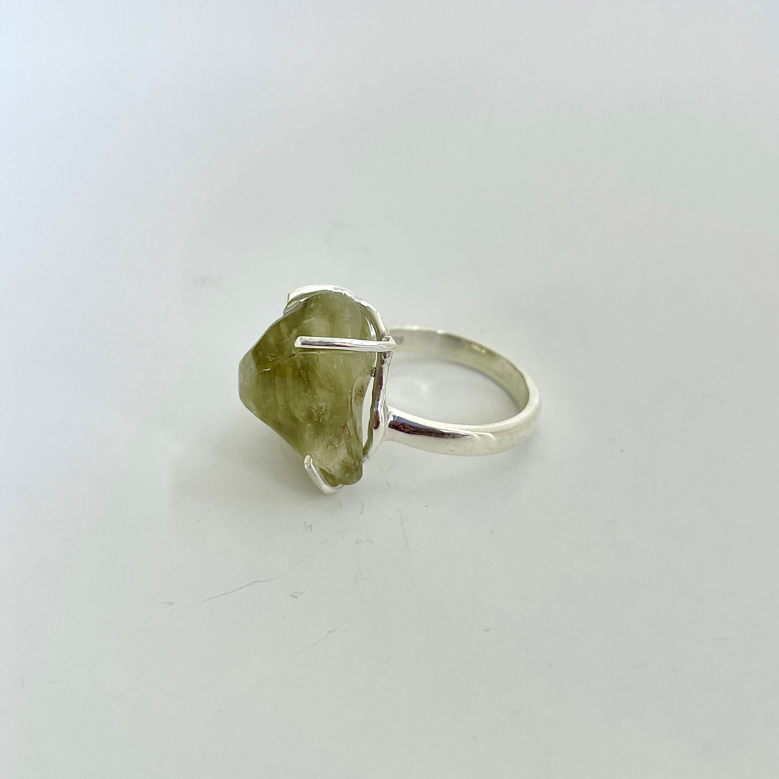 Libyan Desert Glass Ring-(LDG-2-5)