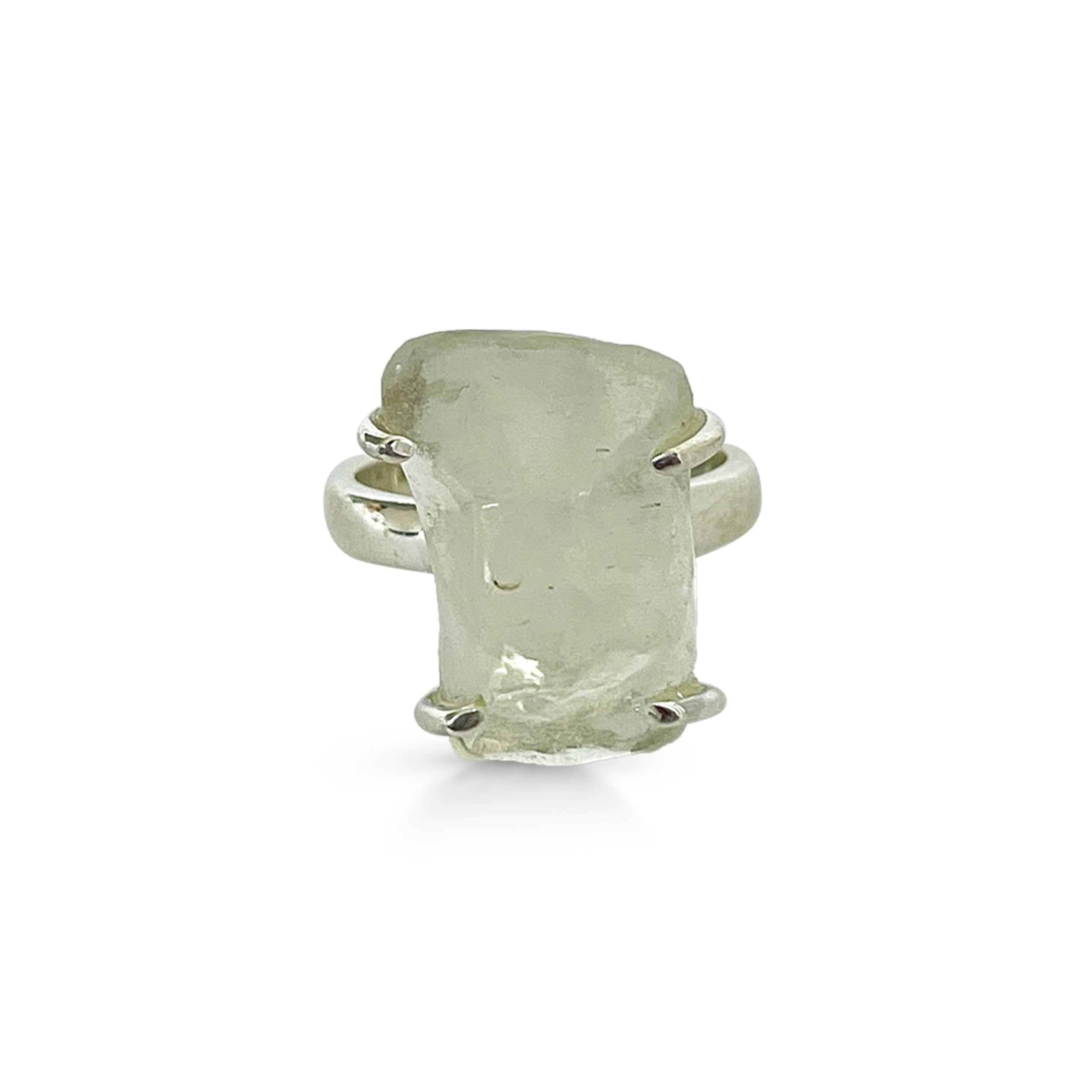 Libyan Desert Glass Ring-(LDG-2-6)