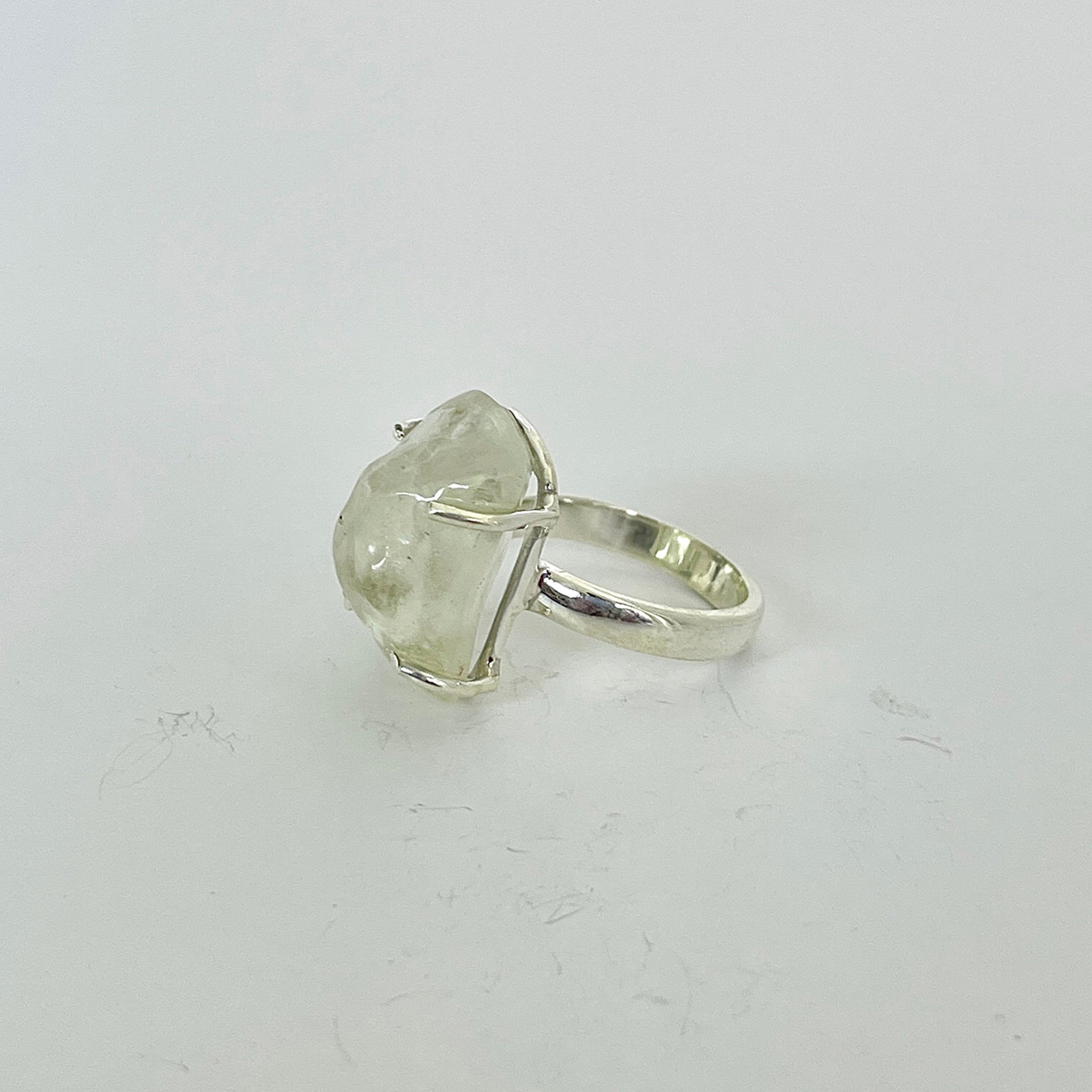 Libyan Desert Glass Ring-(LDG-2-6)