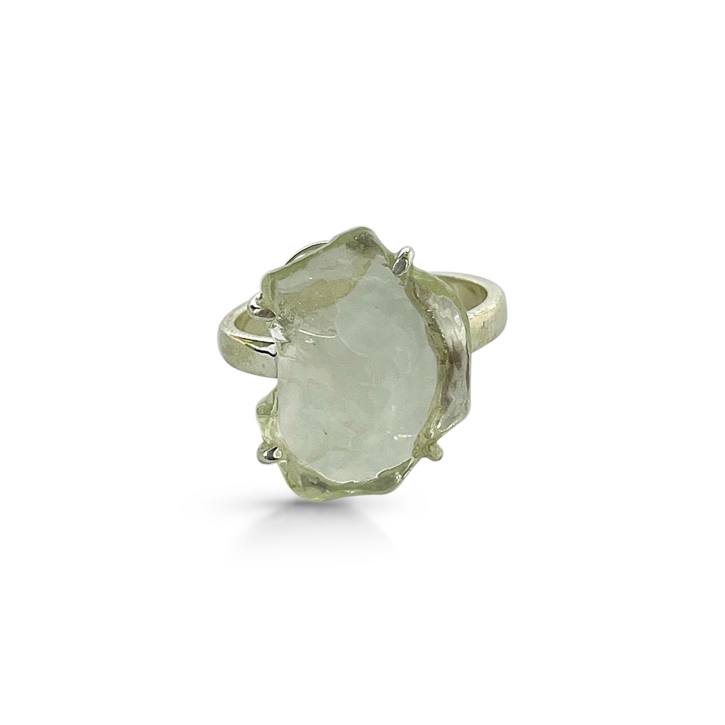Libyan Desert Glass Ring-(LDG-2-62)
