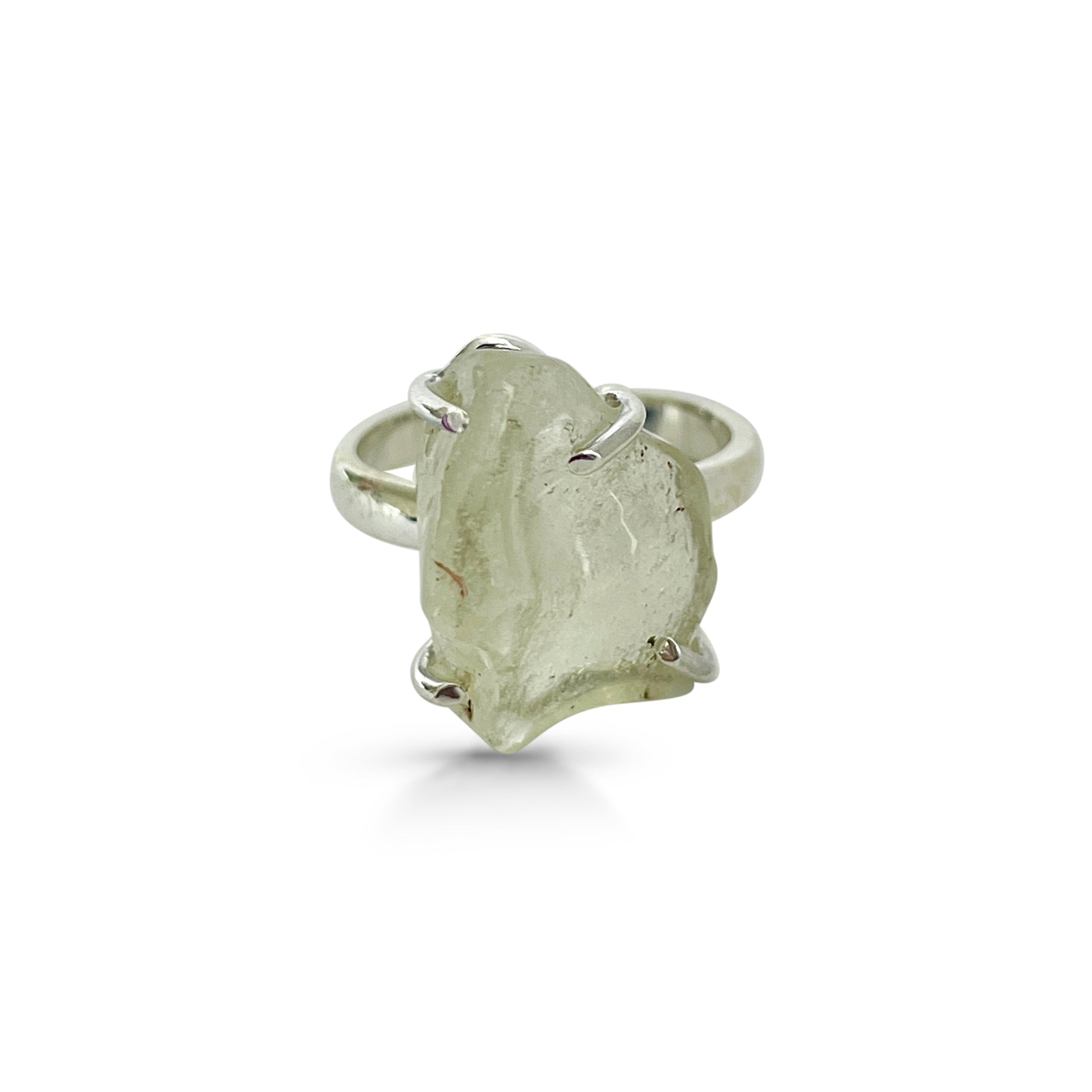 Libyan Desert Glass Ring-(LDG-2-63)