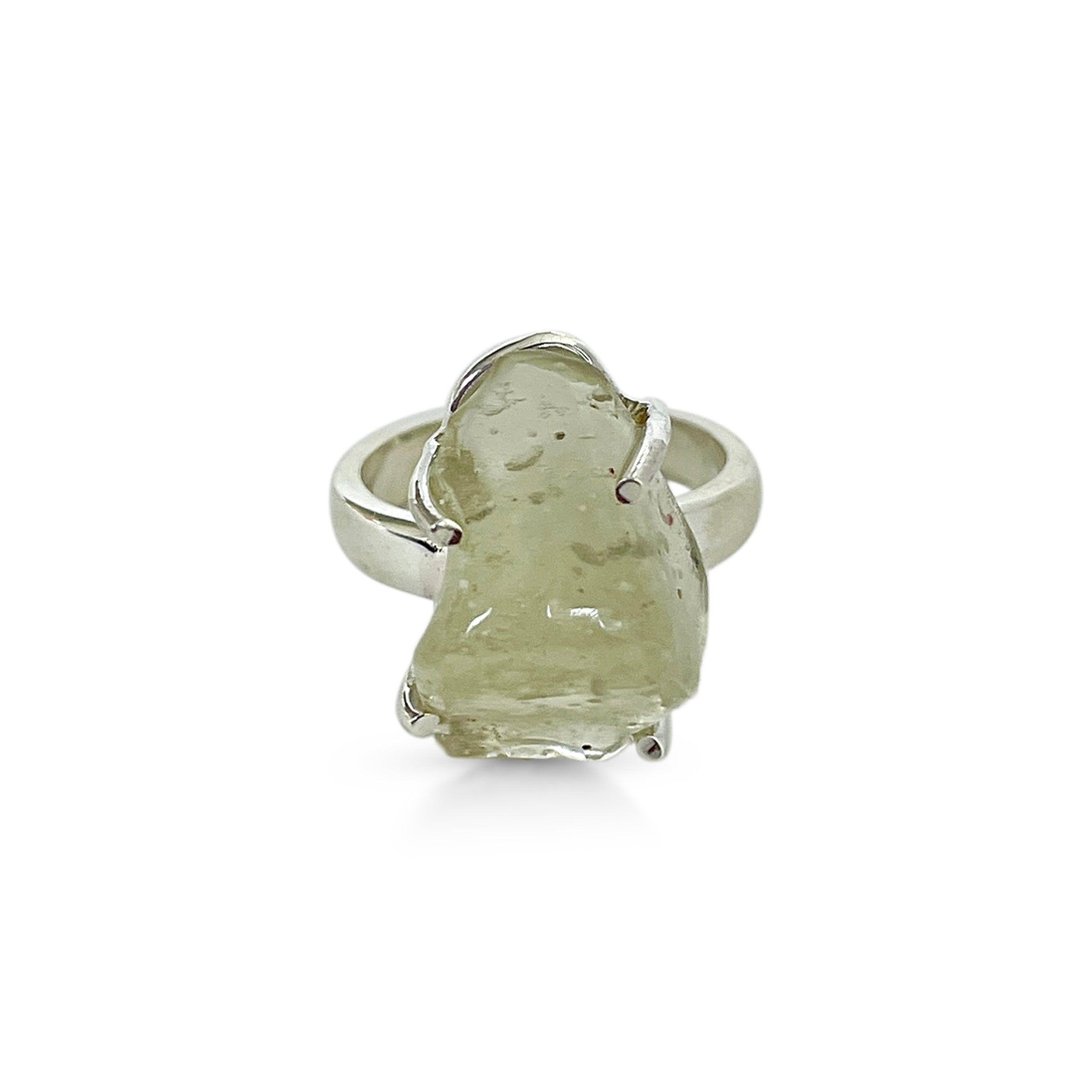 Libyan Desert Glass Ring-(LDG-2-64)