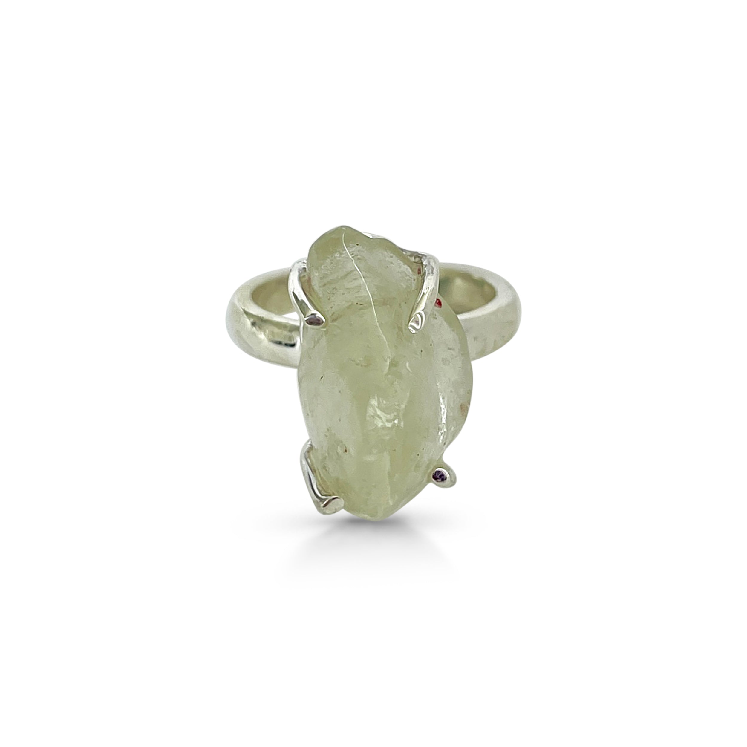 Libyan Desert Glass Ring-(LDG-2-65)