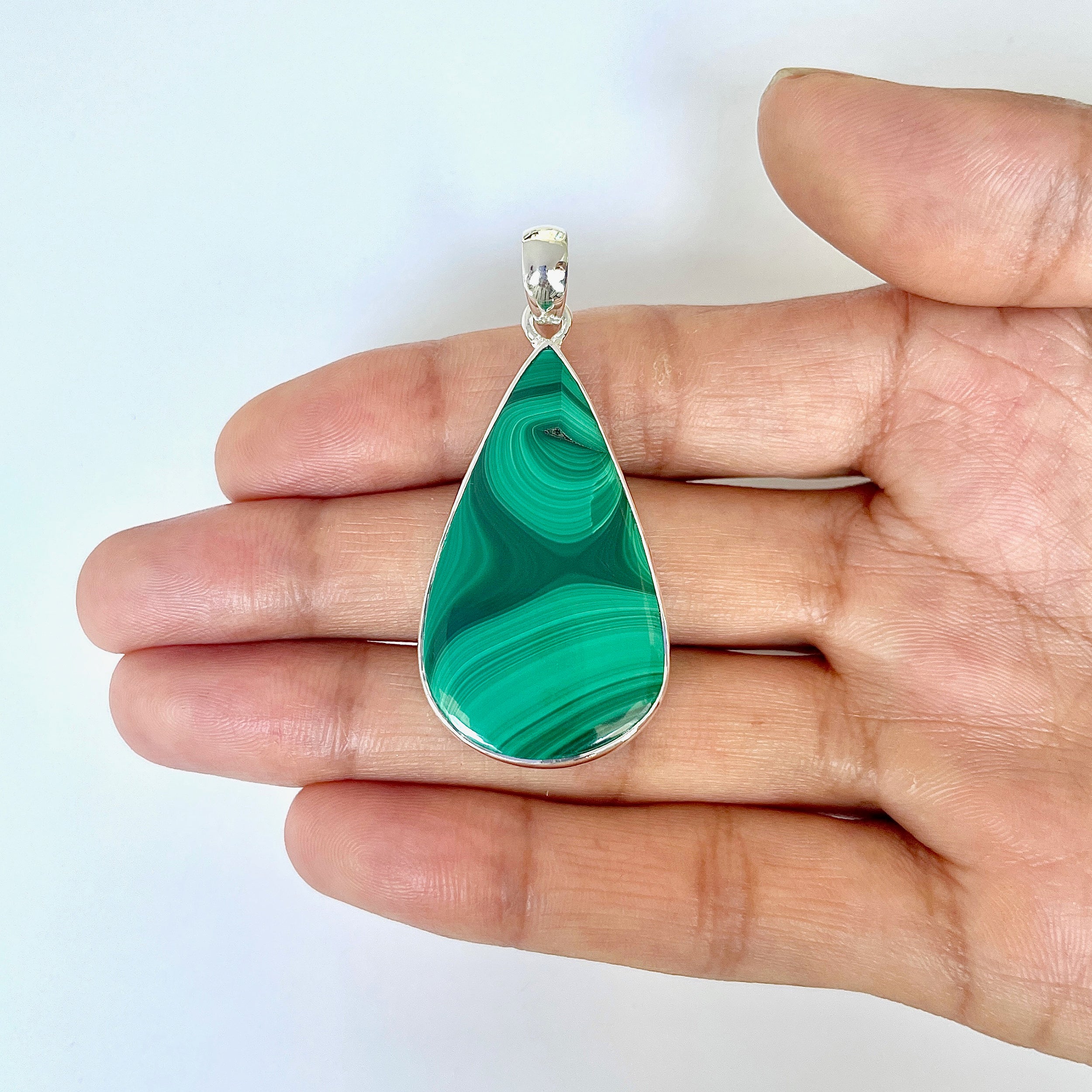 Malachite Pendant-(MLC-1-12)
