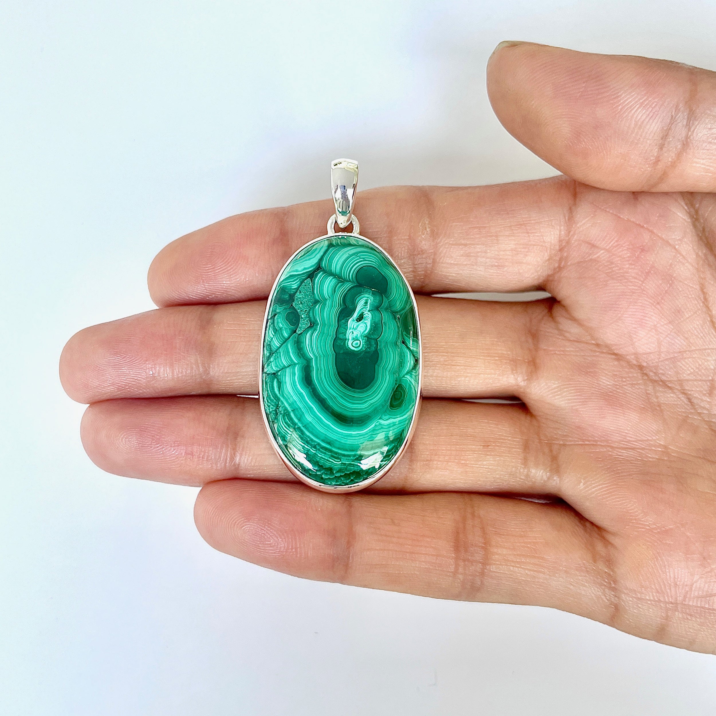 Malachite Pendant-(MLC-1-17)