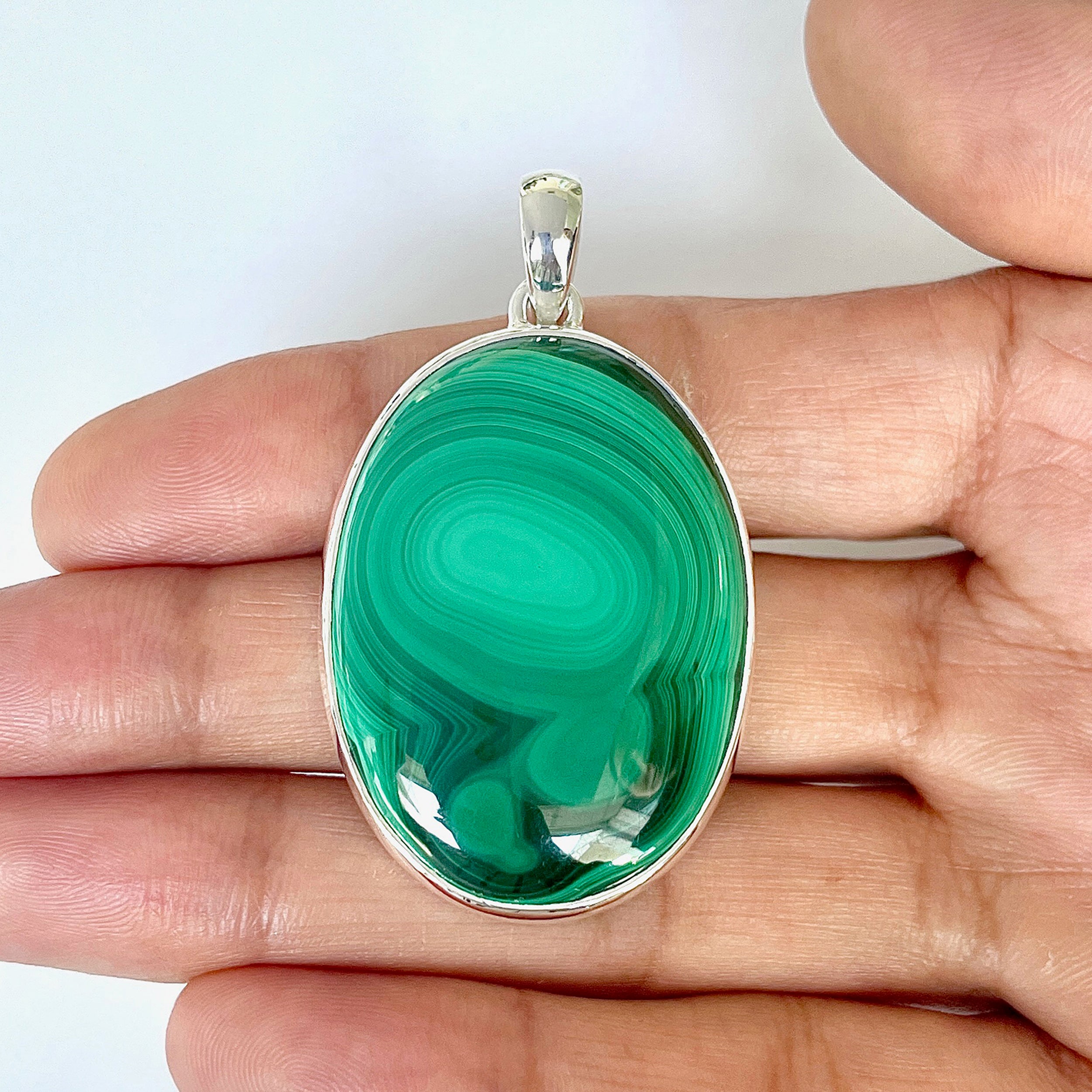 Malachite Pendant-(MLC-1-41)