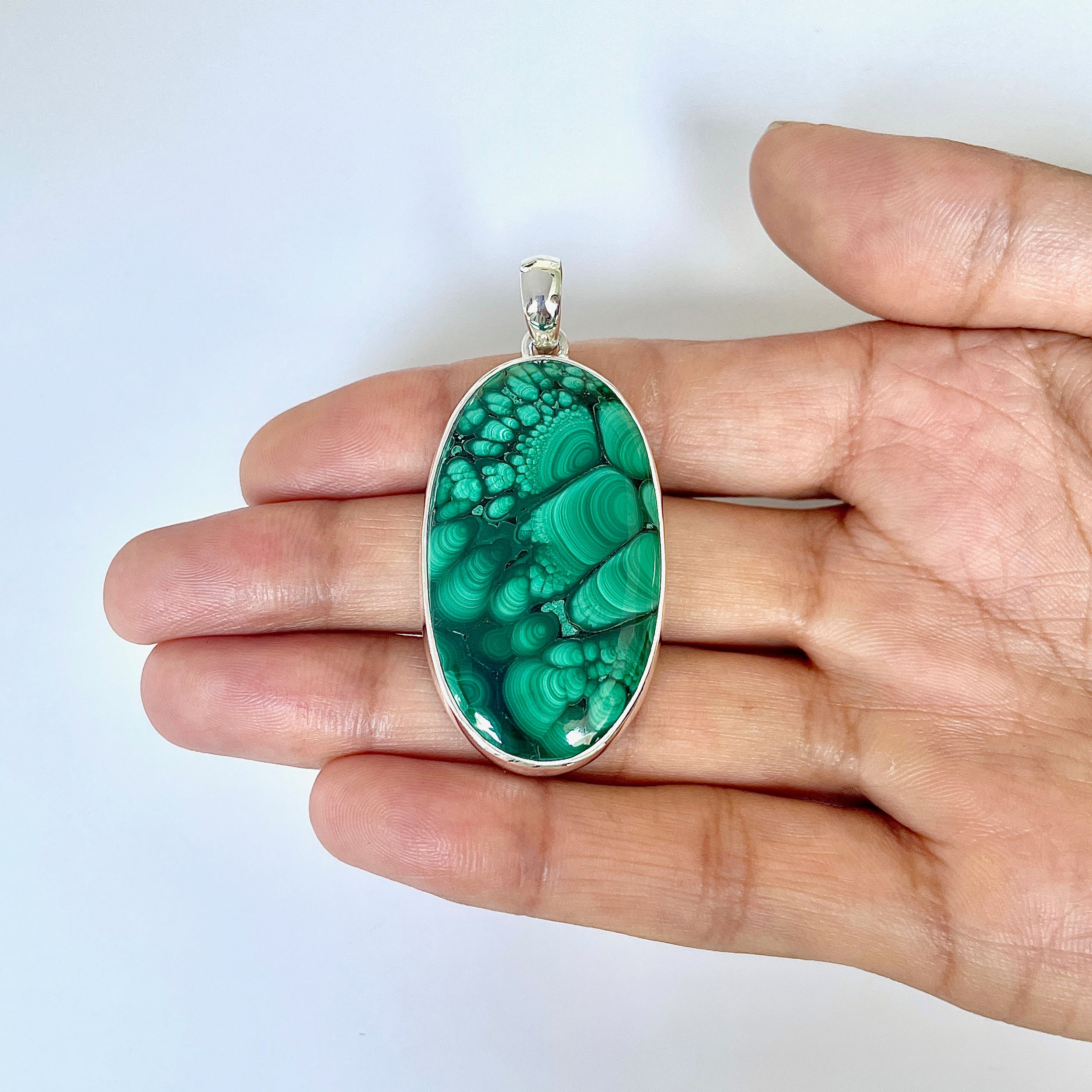 Malachite Pendant-(MLC-1-42)