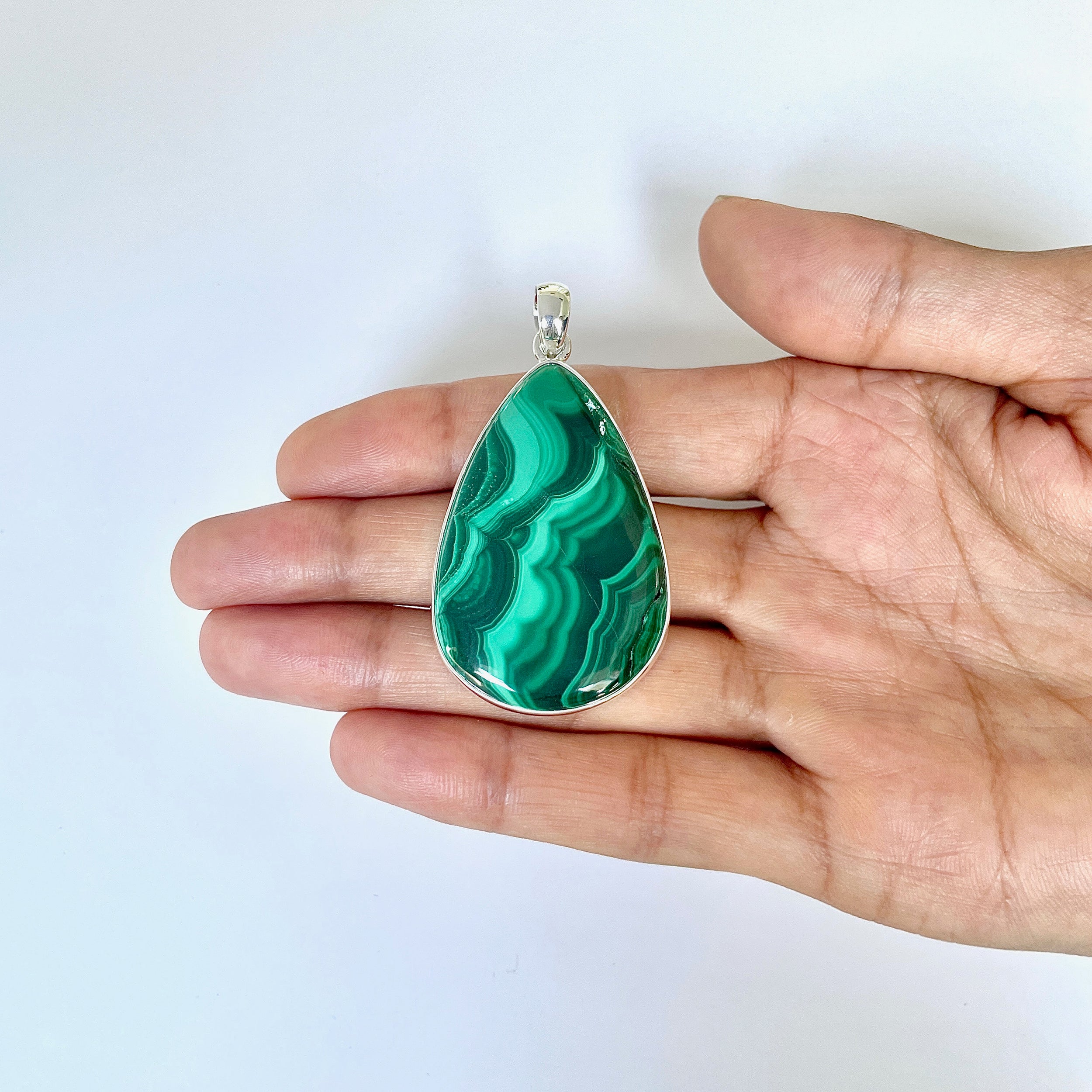 Malachite Pendant-(MLC-1-44)