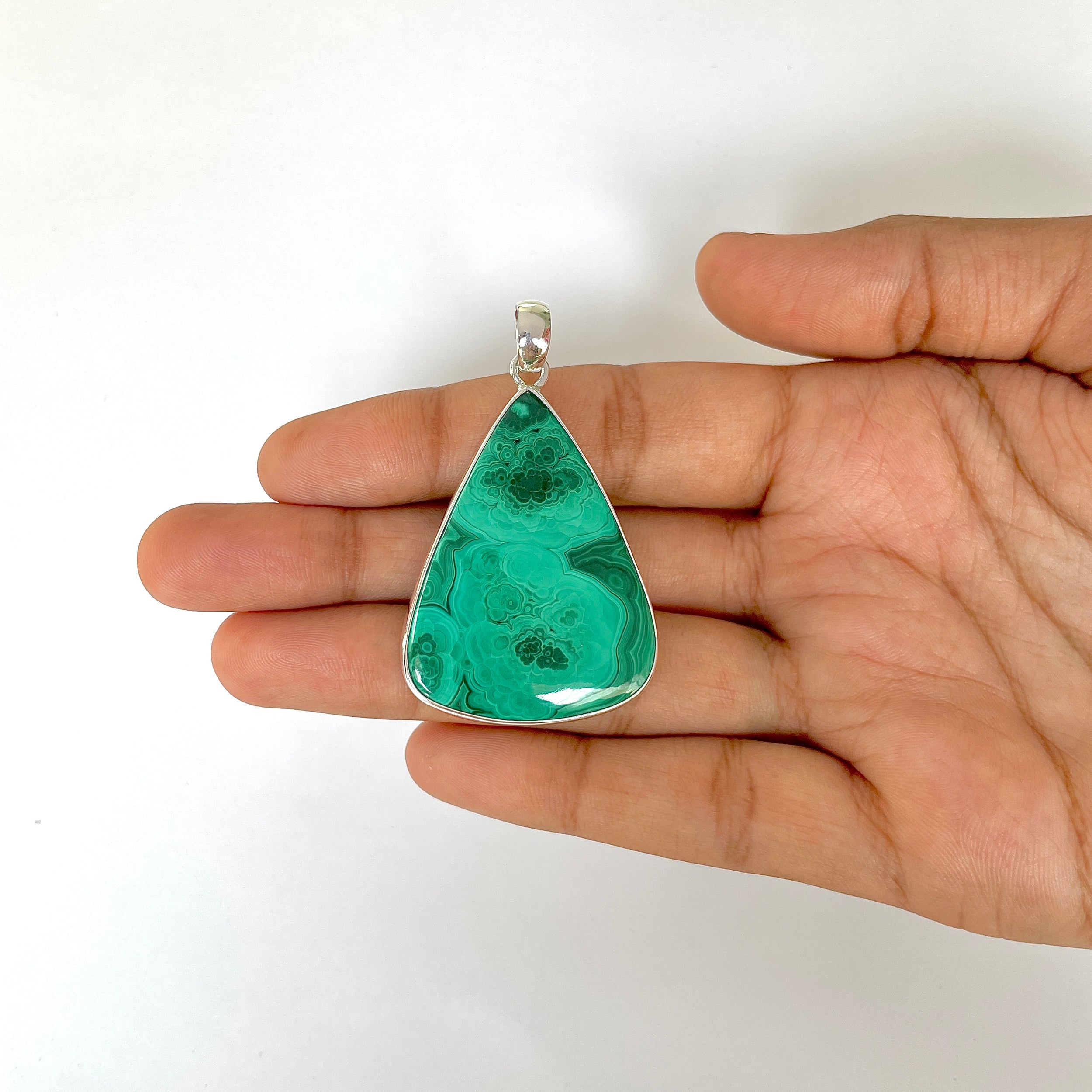 Malachite Pendant-(MLC-1-56)