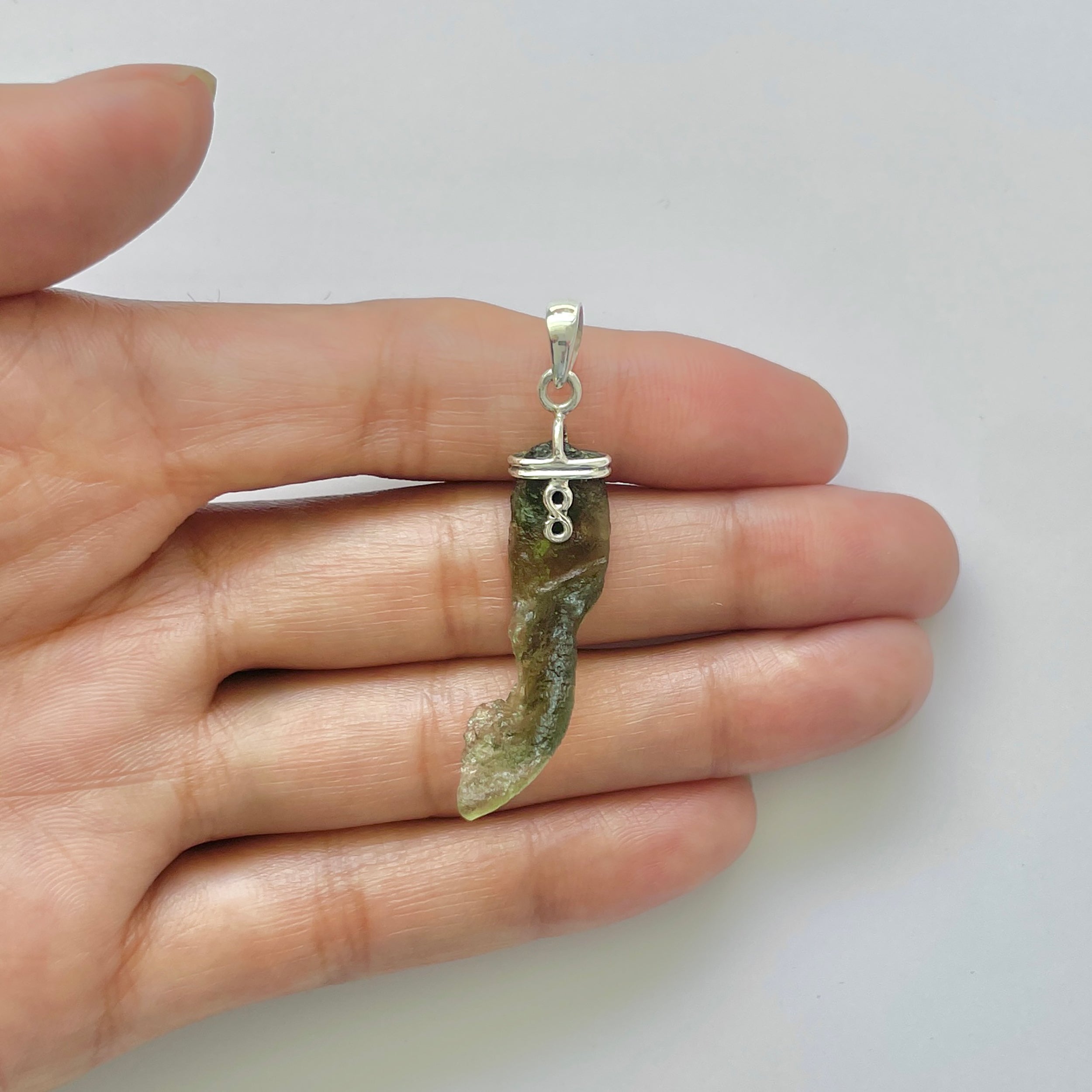 Moldavite Pendant-(MLD-1-1)