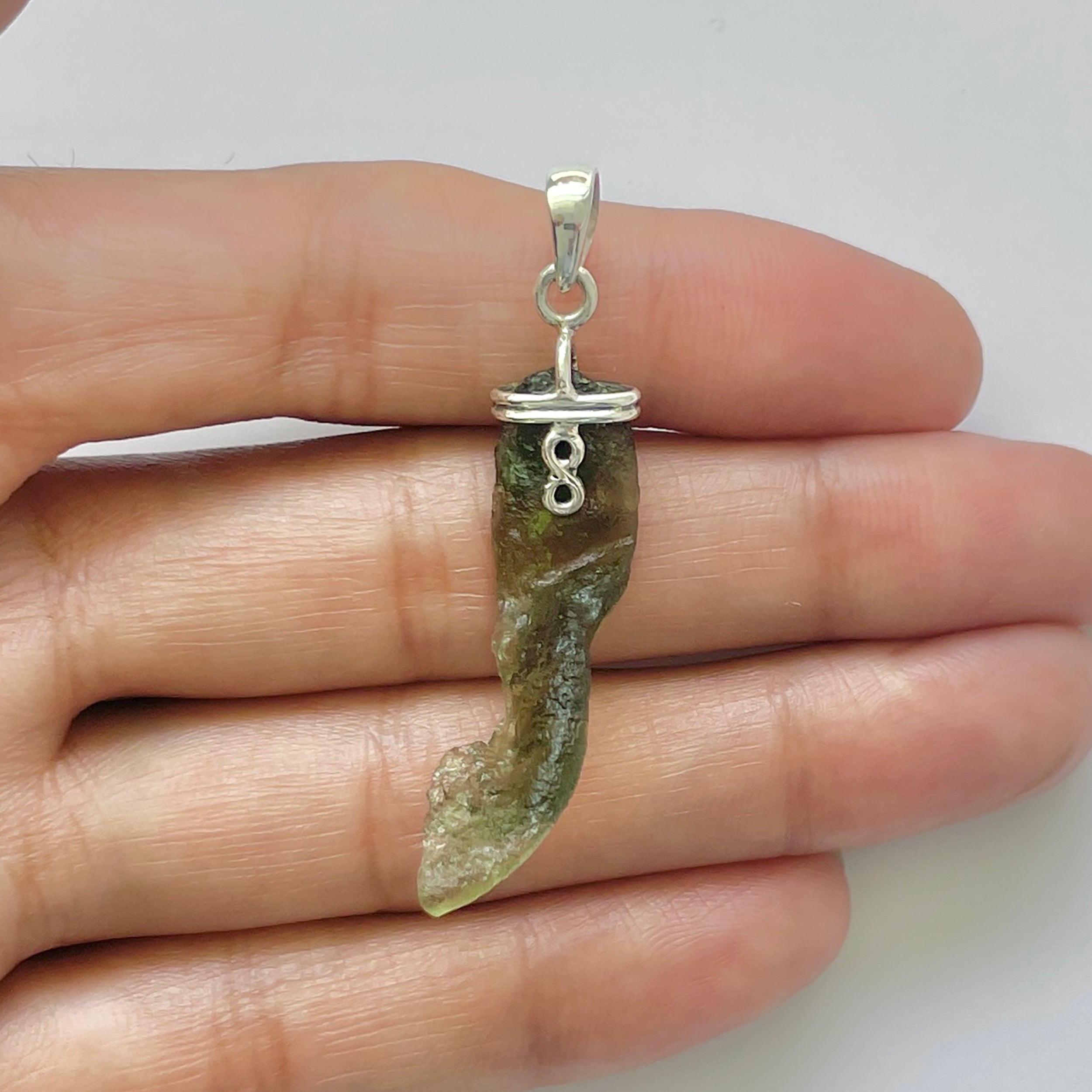 Moldavite Pendant-(MLD-1-1)