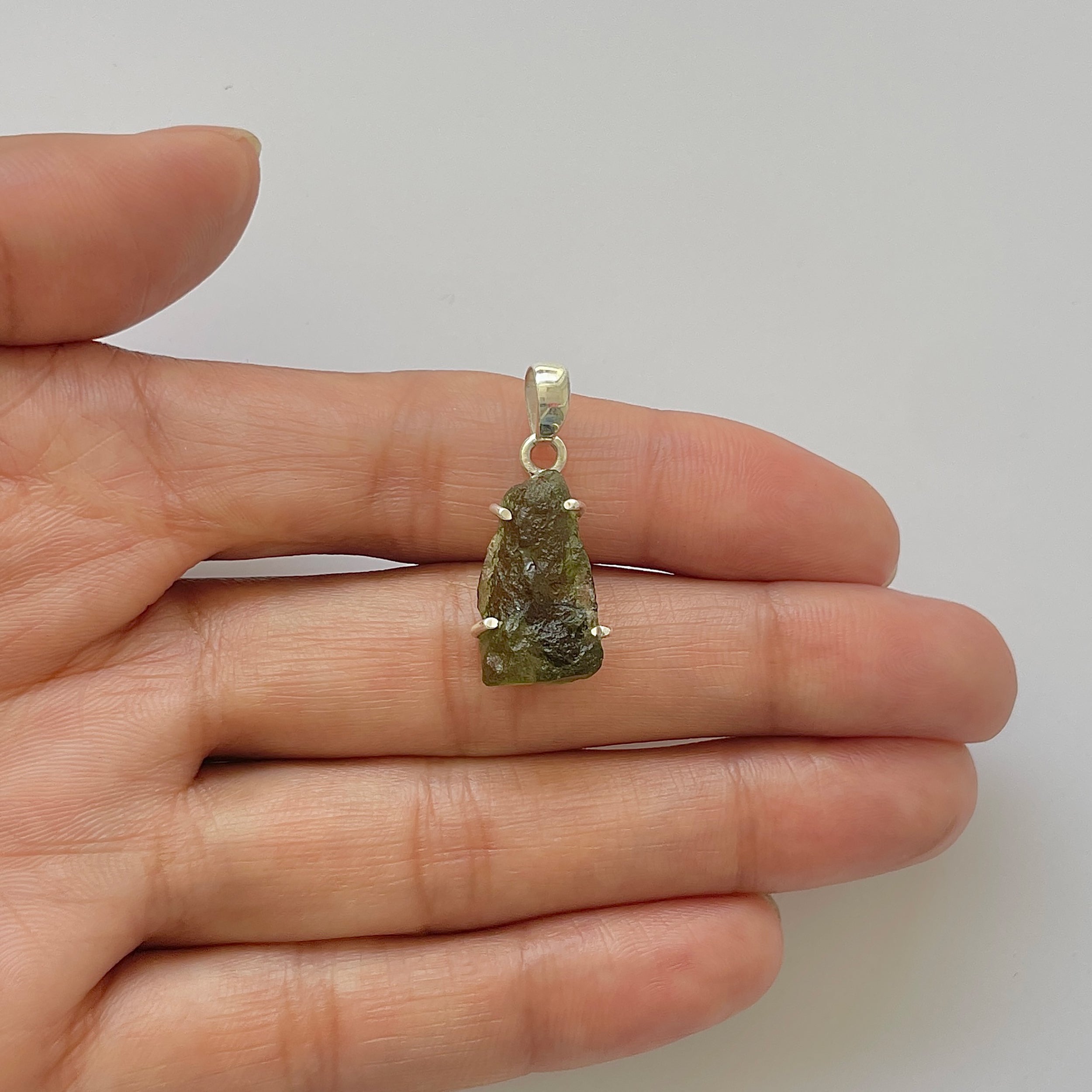 Moldavite Pendant-(MLD-1-22)