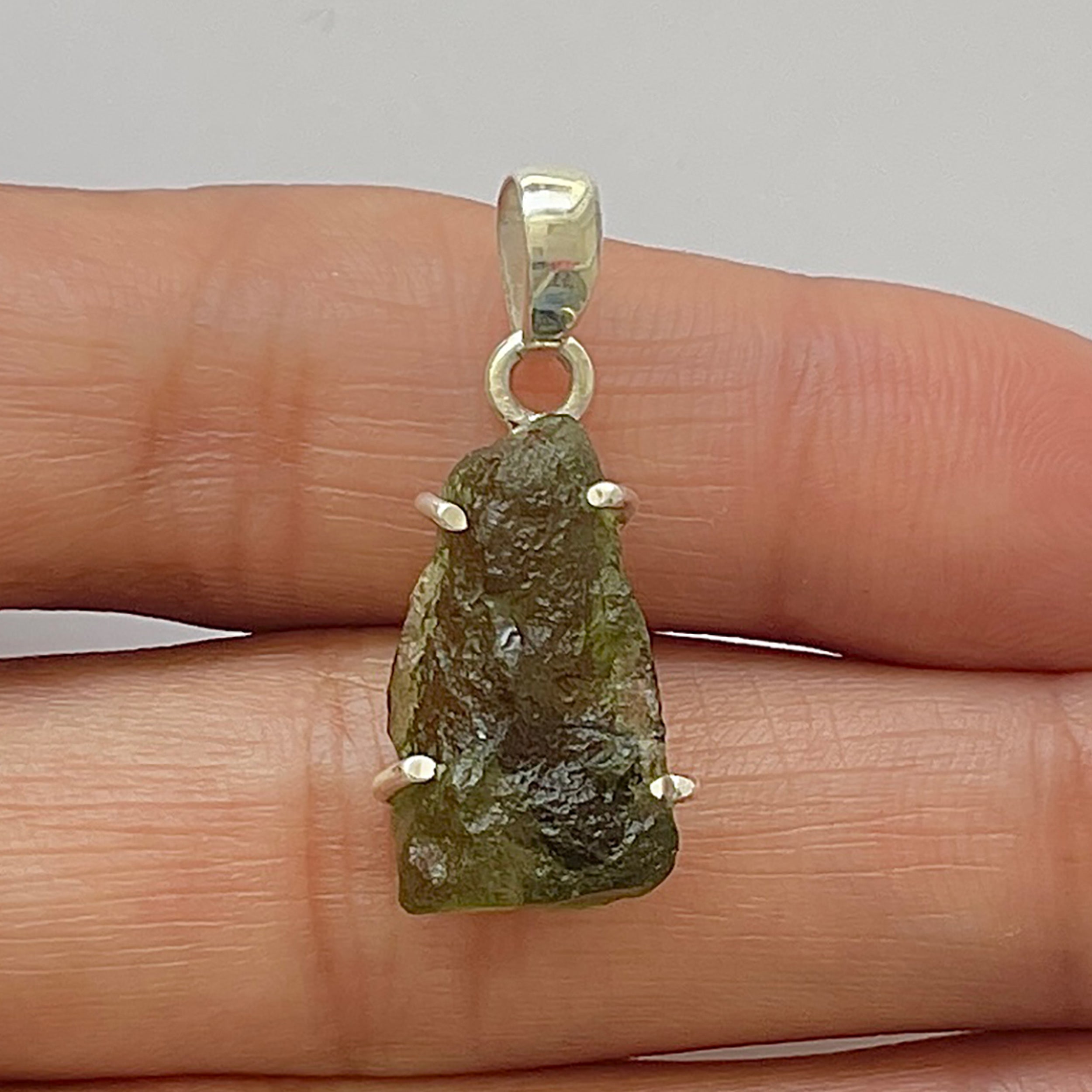 Moldavite Pendant-(MLD-1-22)