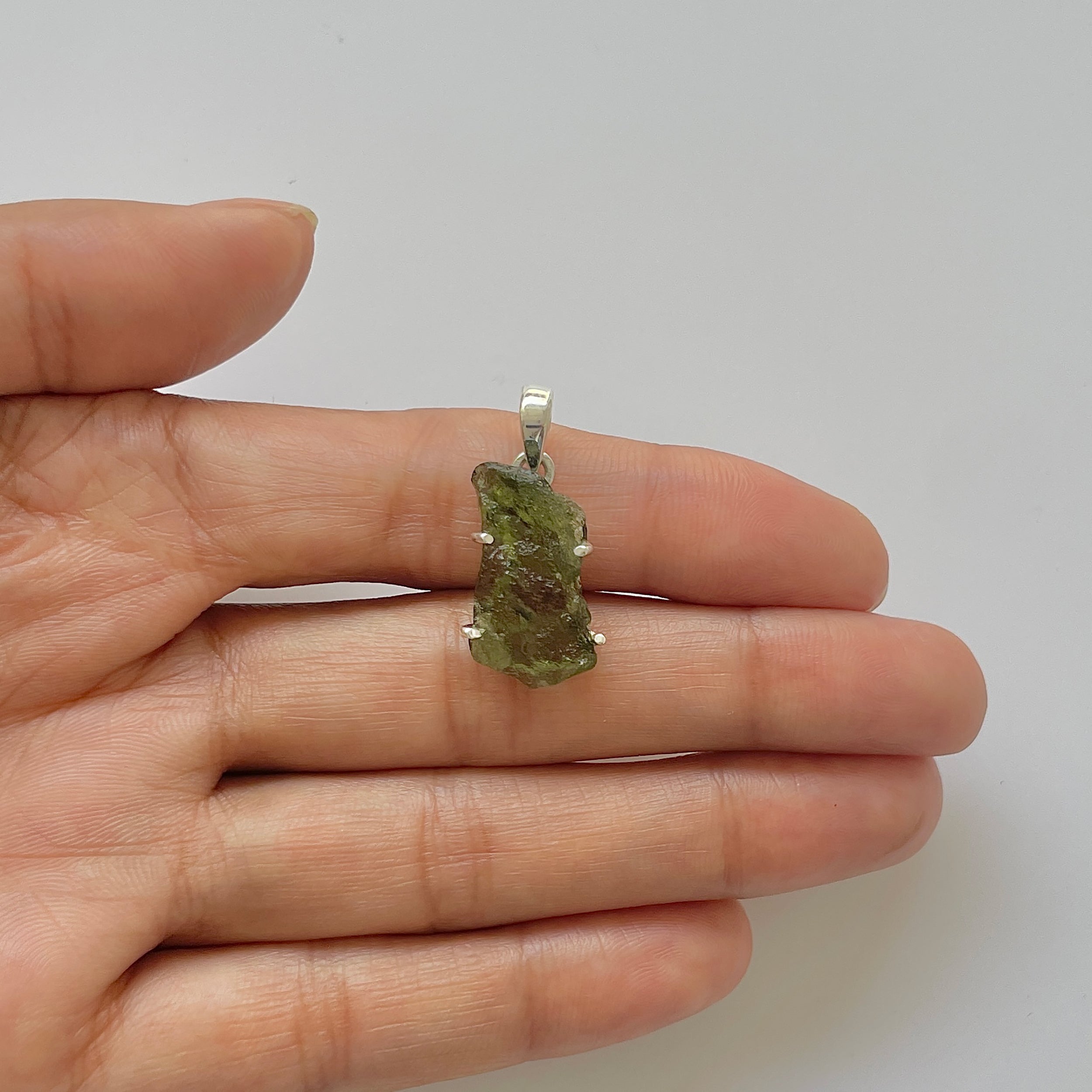 Moldavite Pendant-(MLD-1-24)