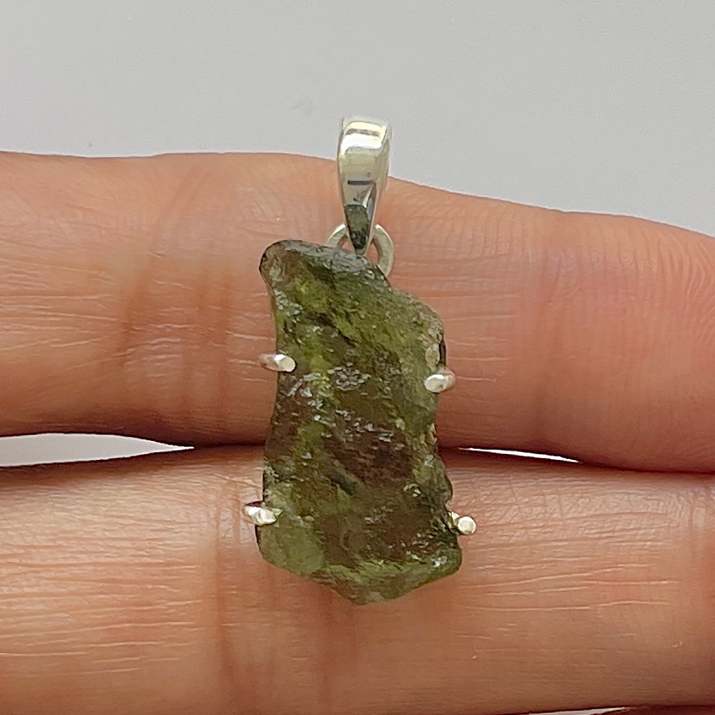 Moldavite Pendant-(MLD-1-24)