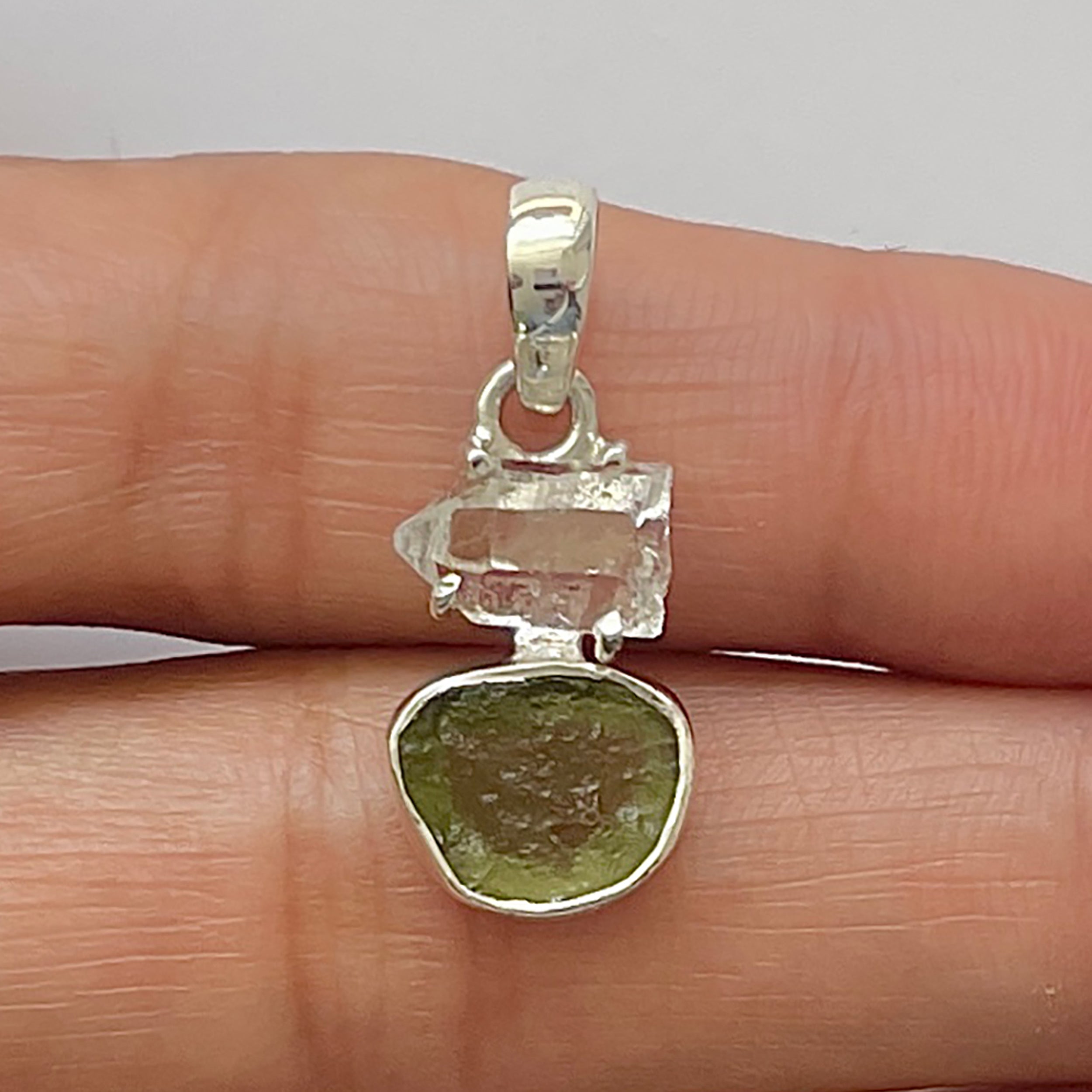 Moldavite Pendant-(MLD-1-25)