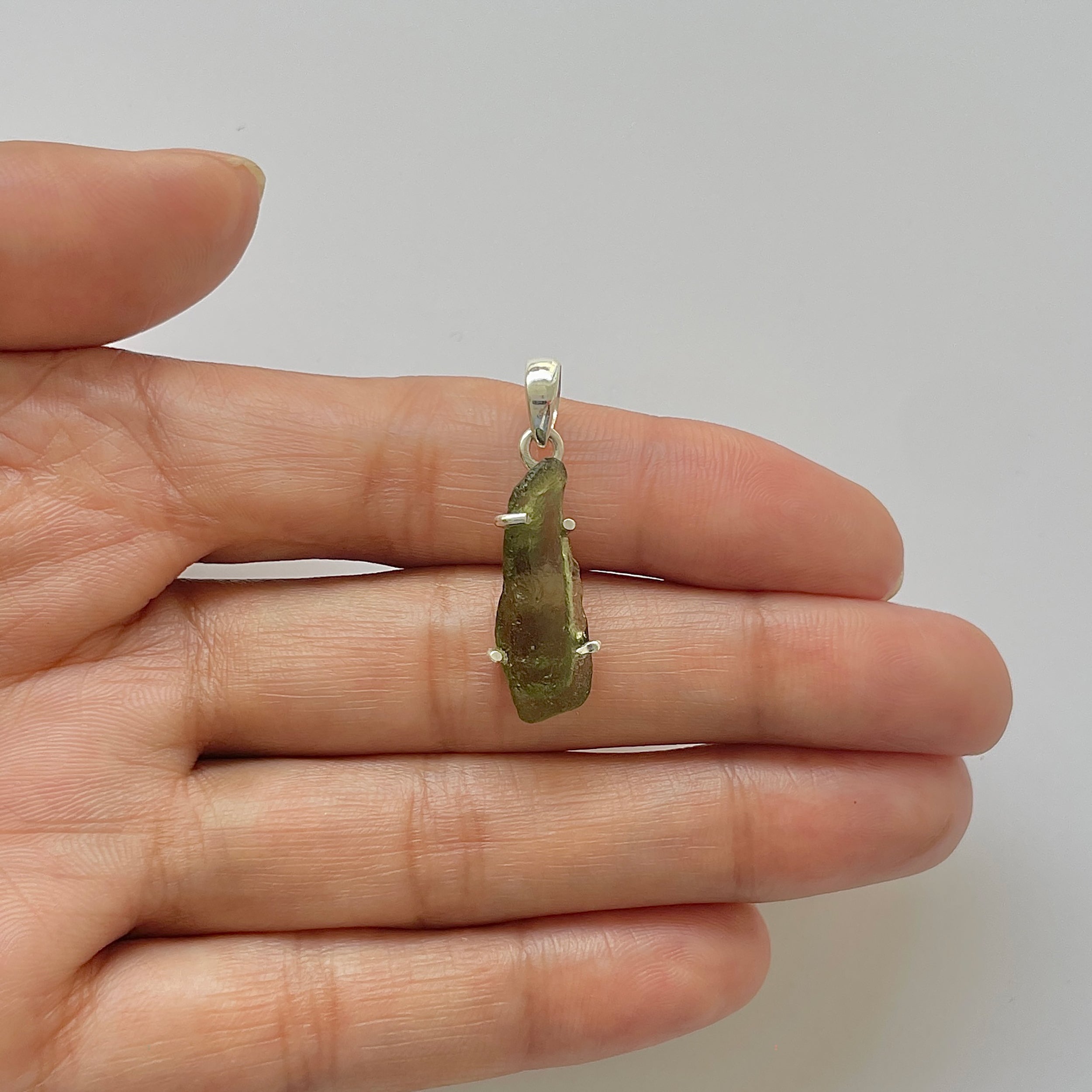 Moldavite Pendant-(MLD-1-34)