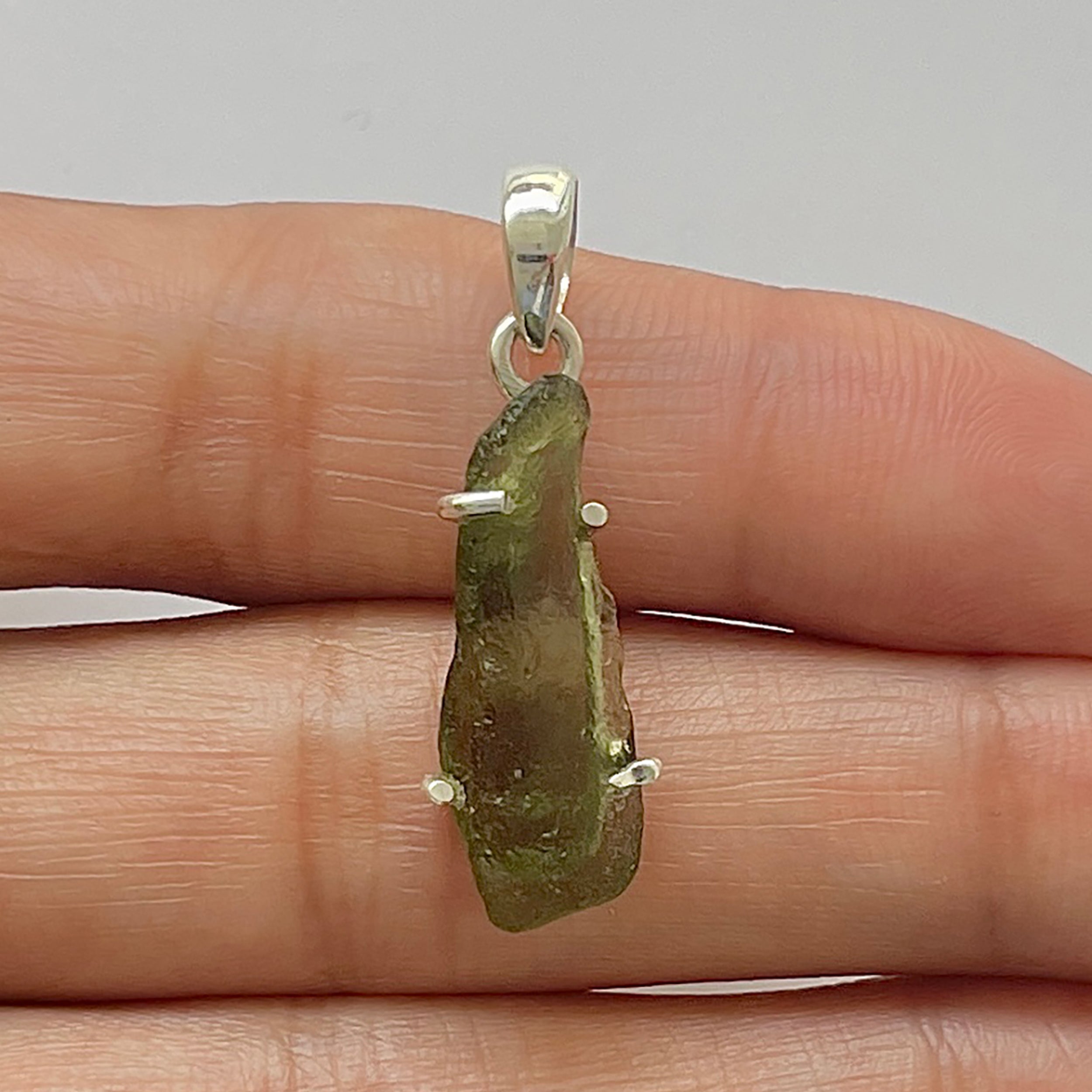 Moldavite Pendant-(MLD-1-34)