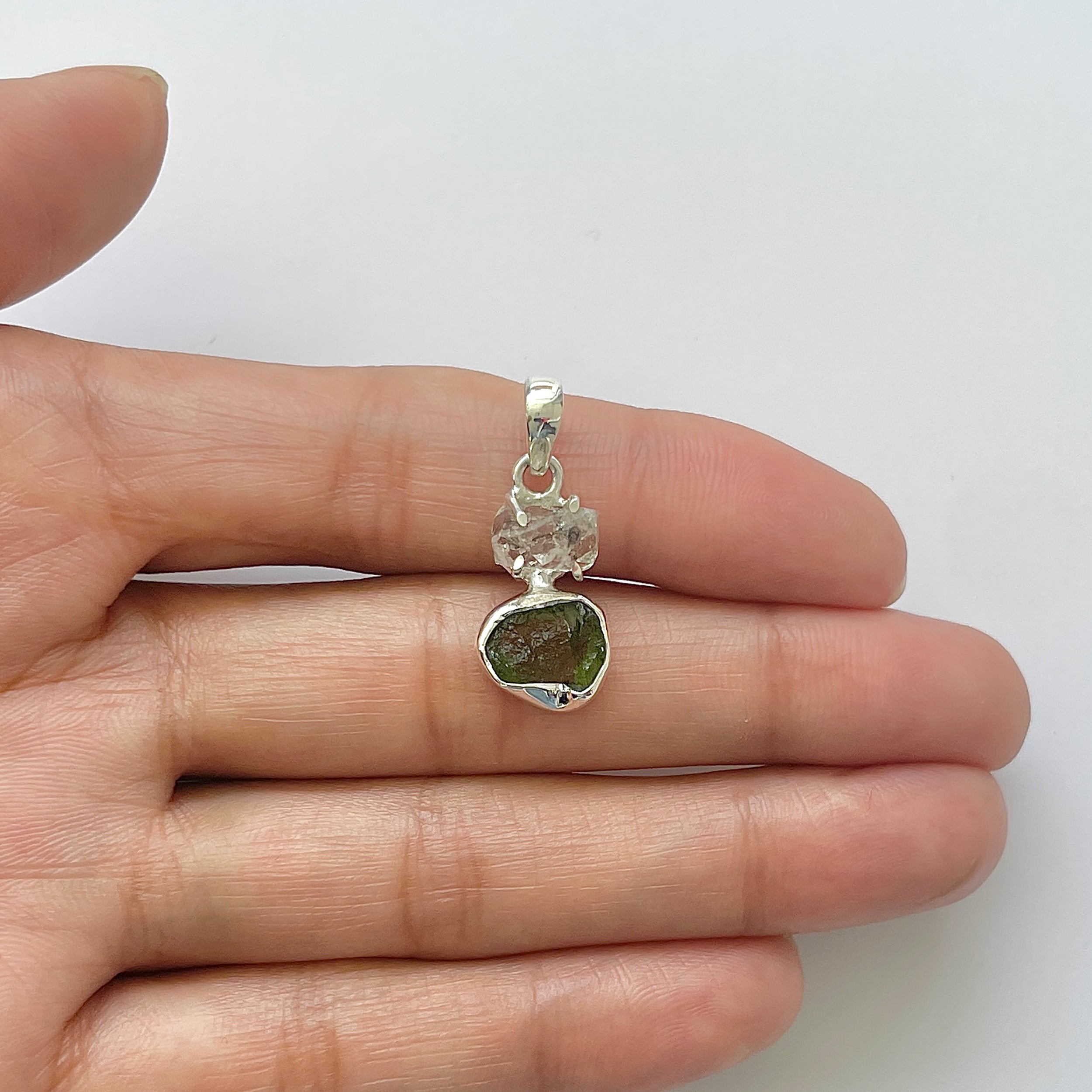 Moldavite Pendant-(MLD-1-53)