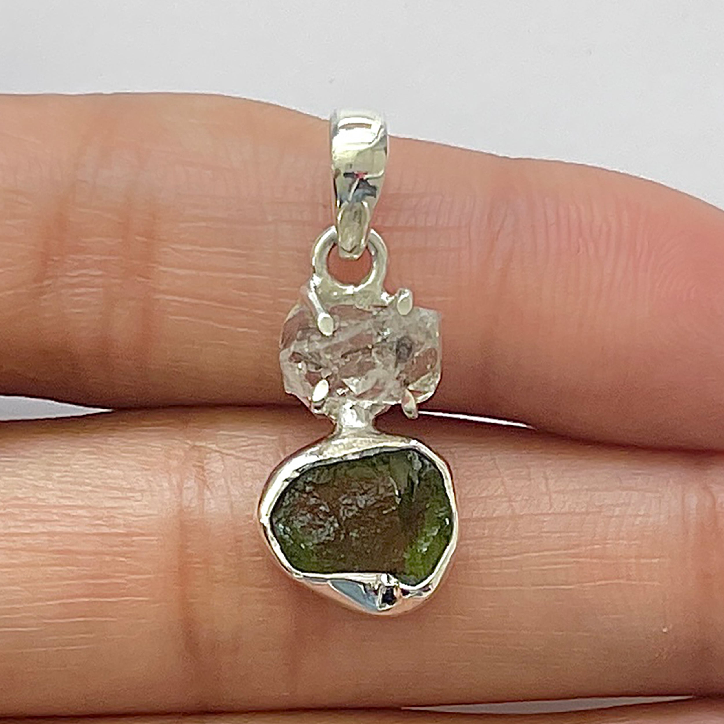 Moldavite Pendant-(MLD-1-53)