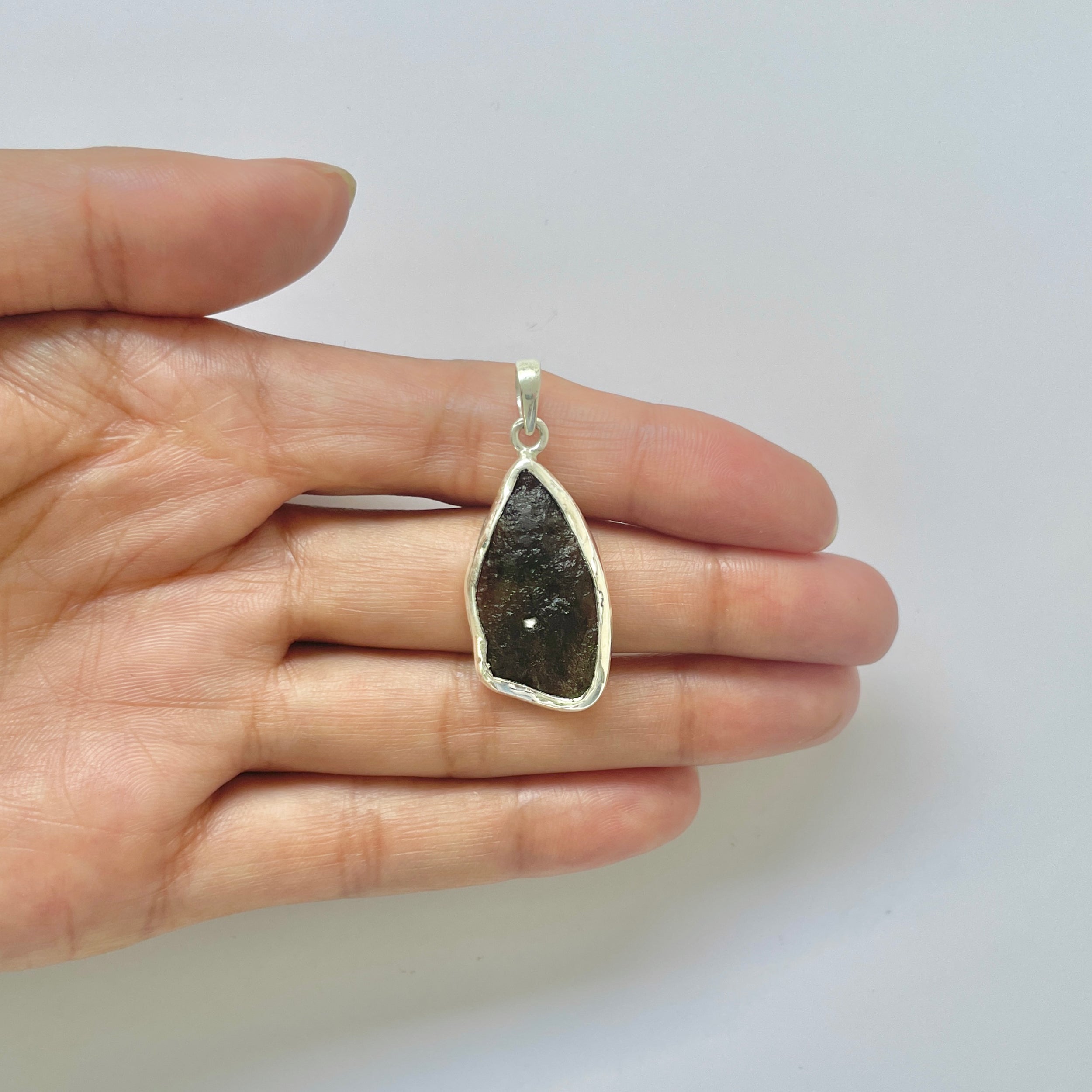 Moldavite Pendant-(MLD-1-54)