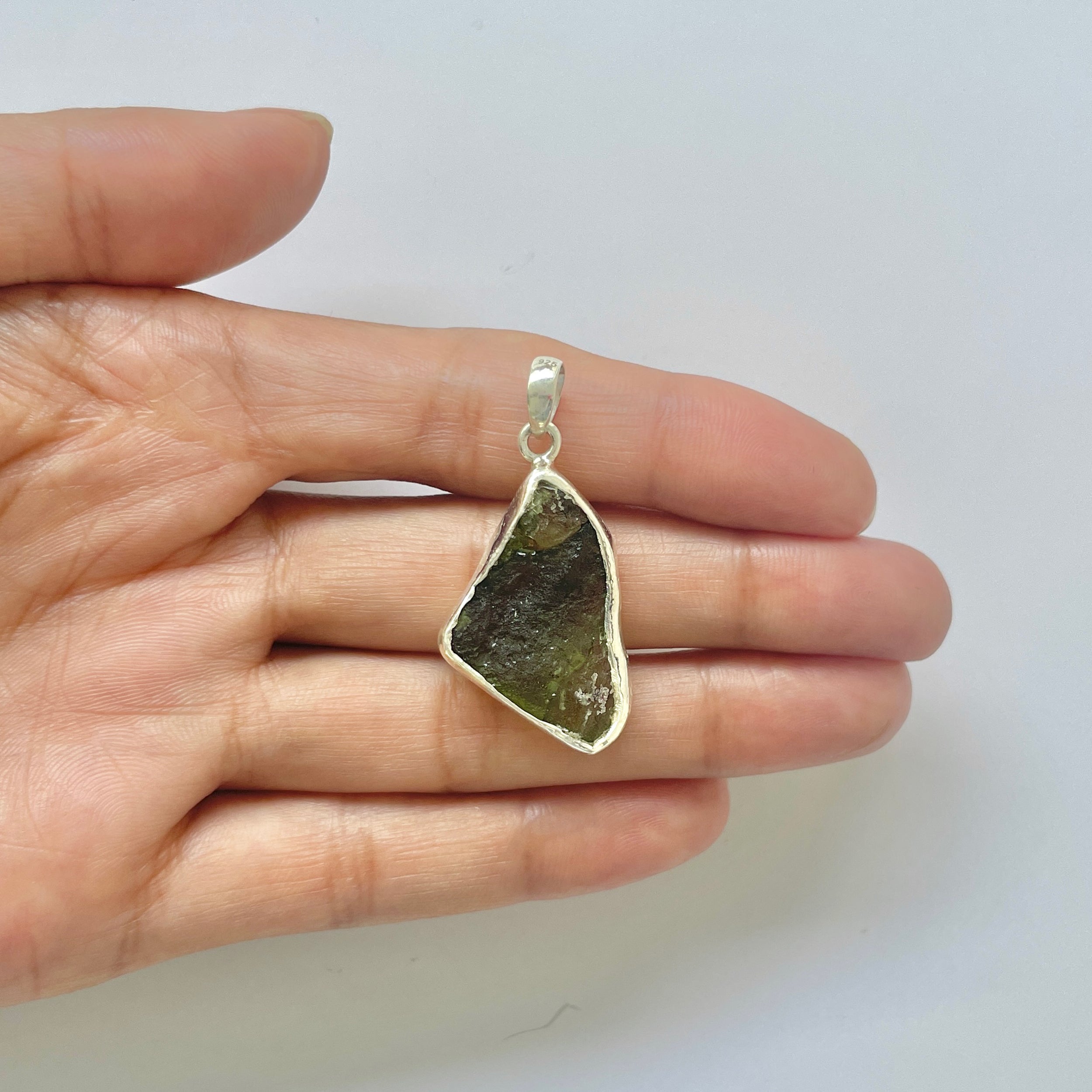 Moldavite Pendant-(MLD-1-56)