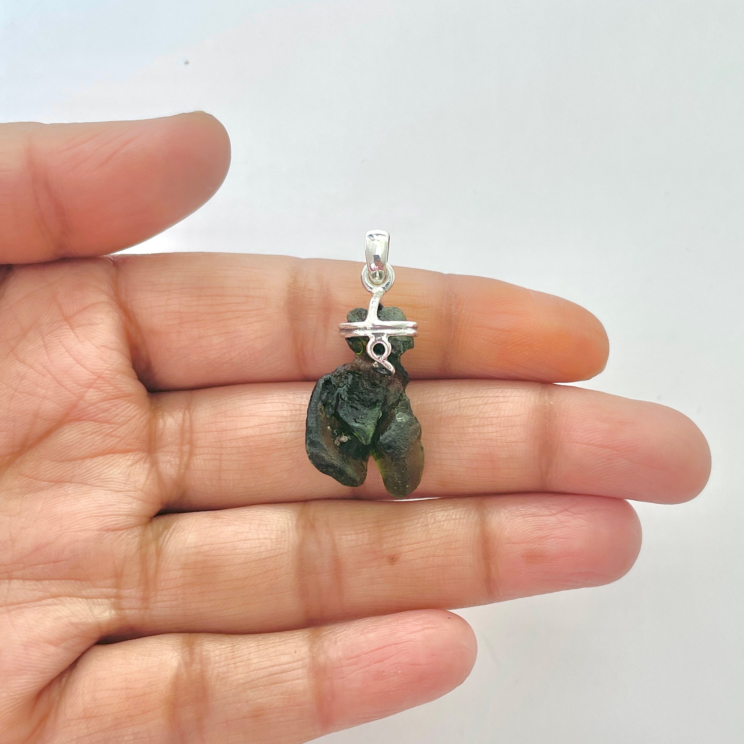 Moldavite Pendant-(MLD-1-60)