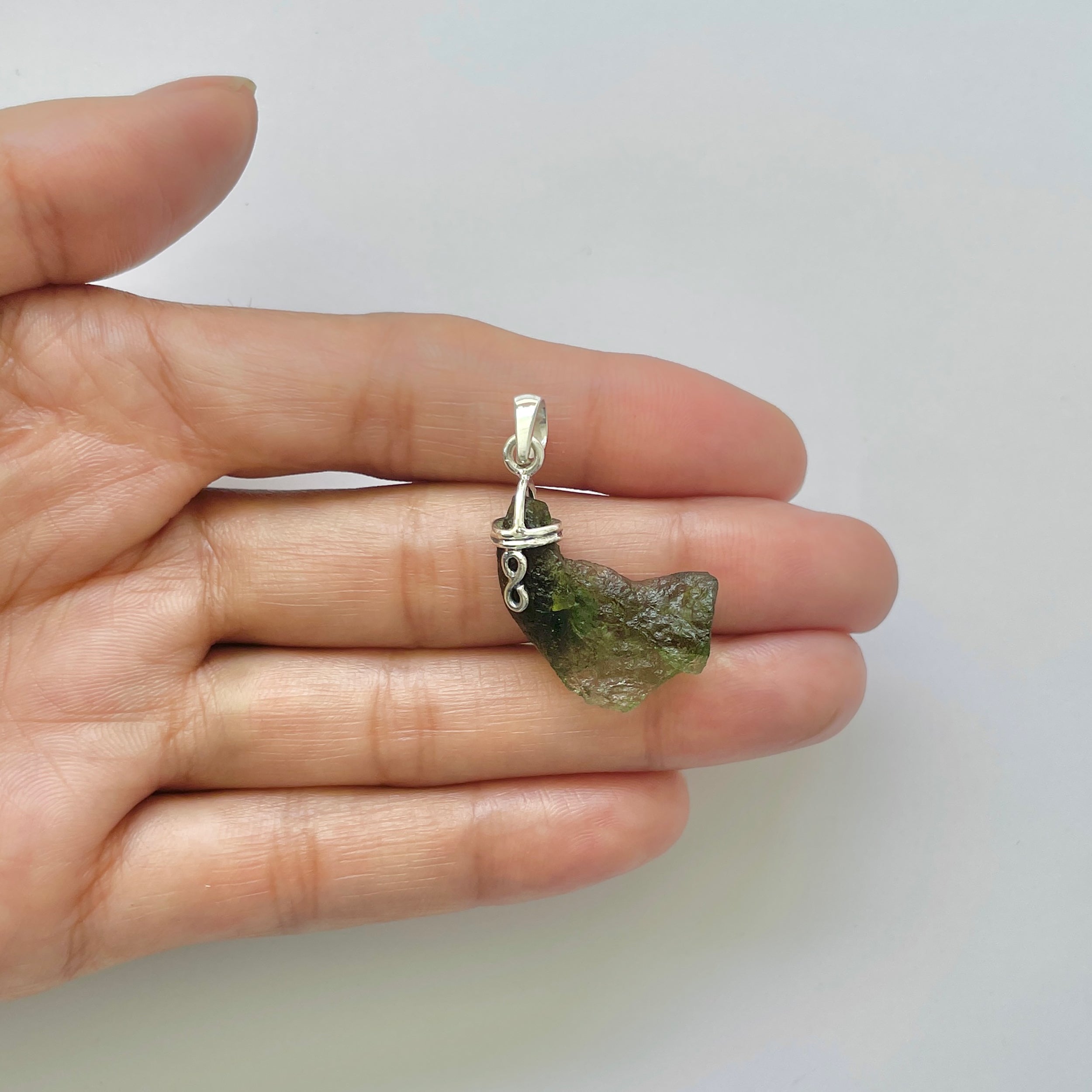 Moldavite Pendant-(MLD-1-62)