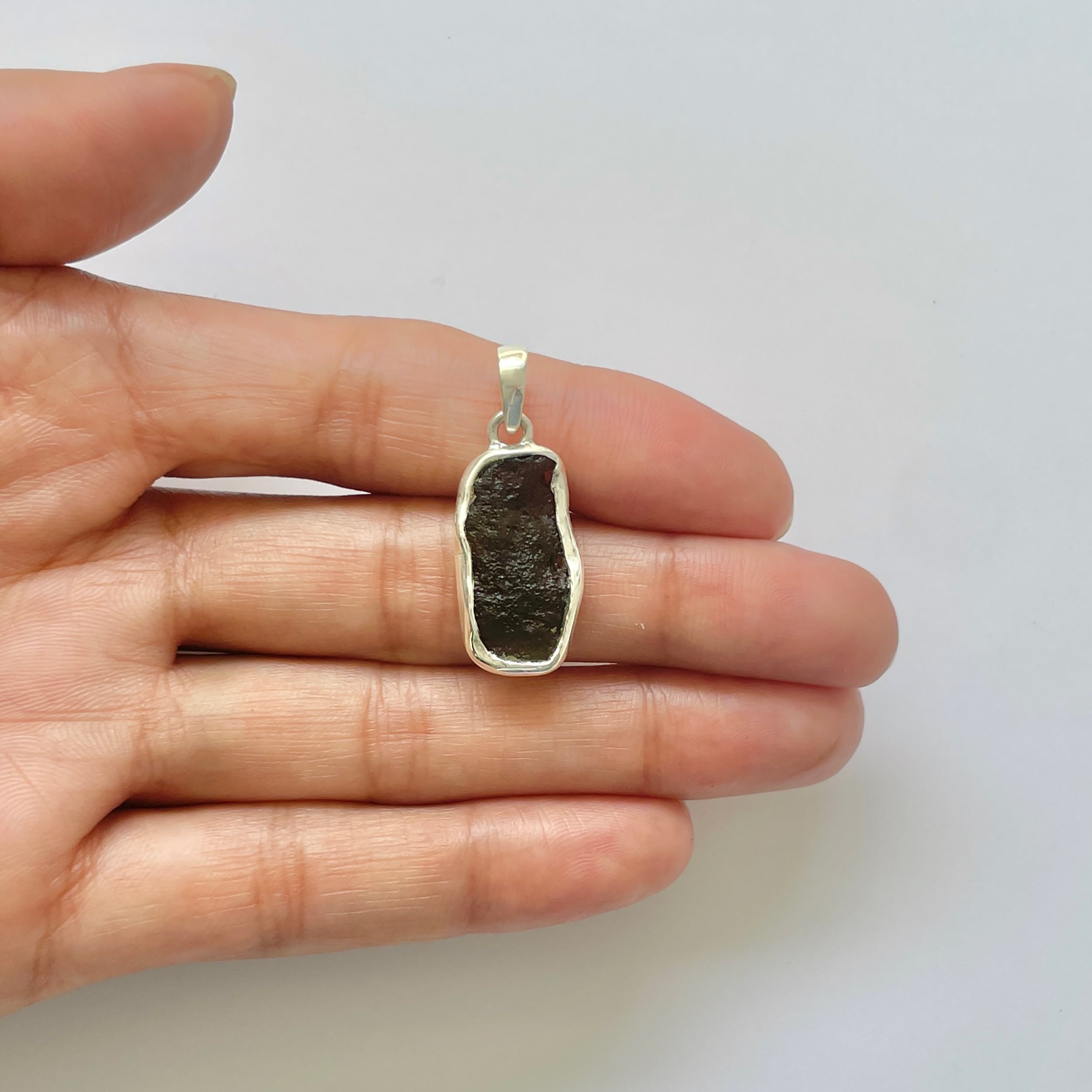 Moldavite Pendant-(MLD-1-68)