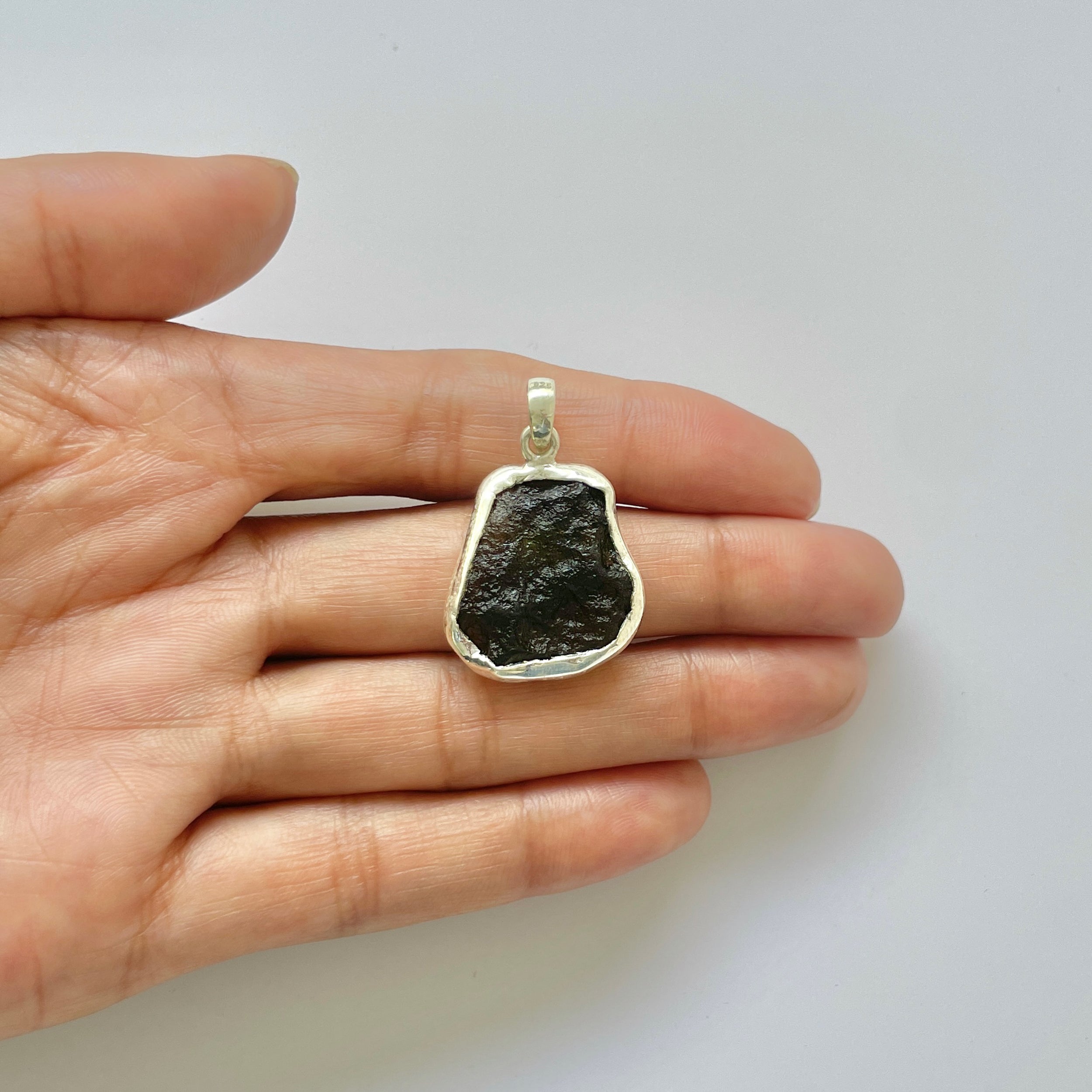 Moldavite Pendant-(MLD-1-70)
