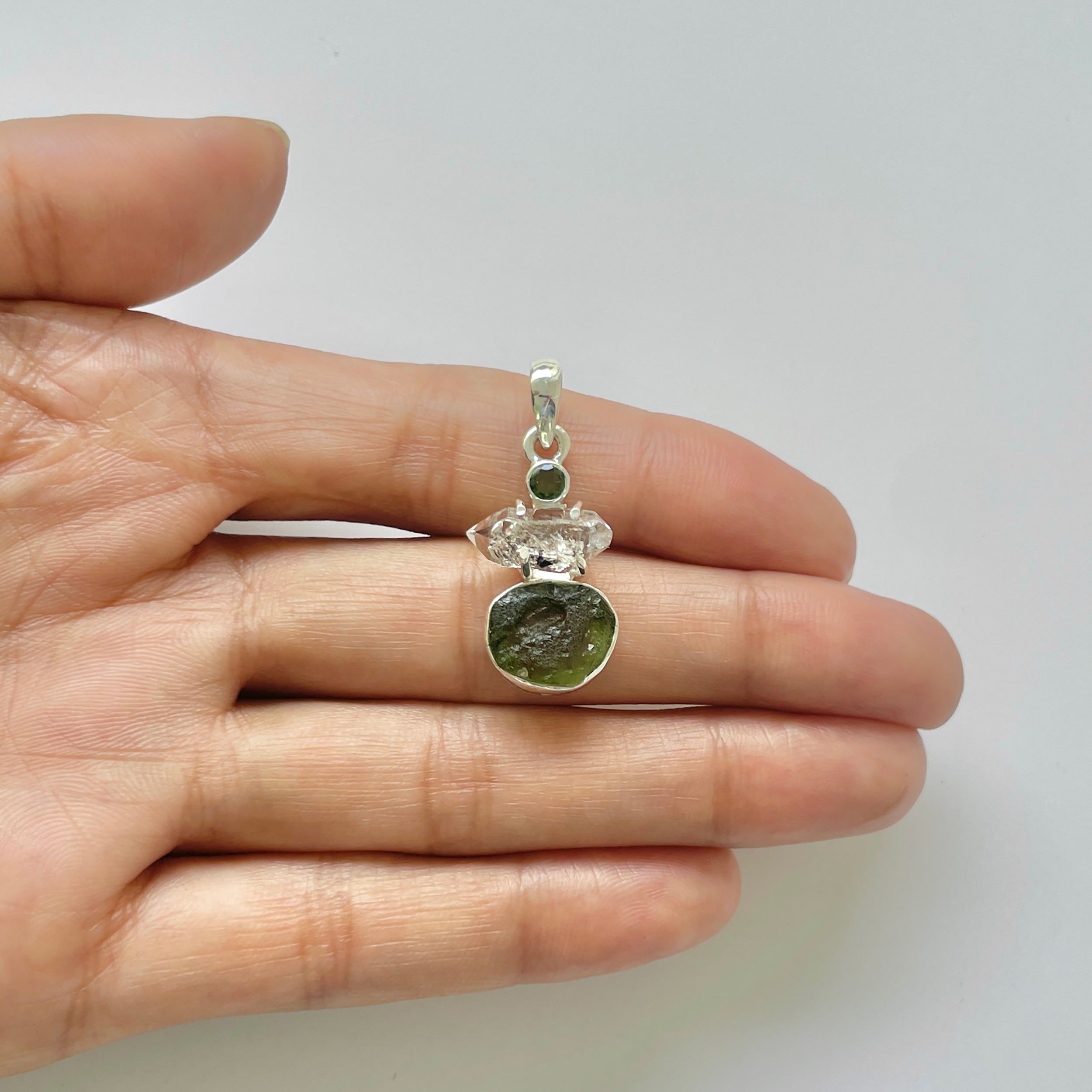 Moldavite Pendant-(MLD-1-71)