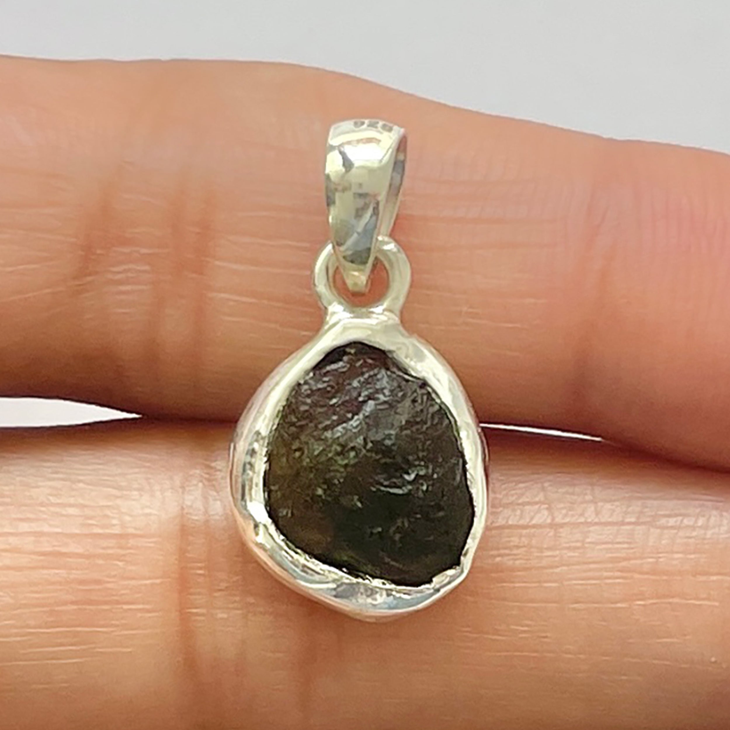 Moldavite Pendant-(MLD-1-72)