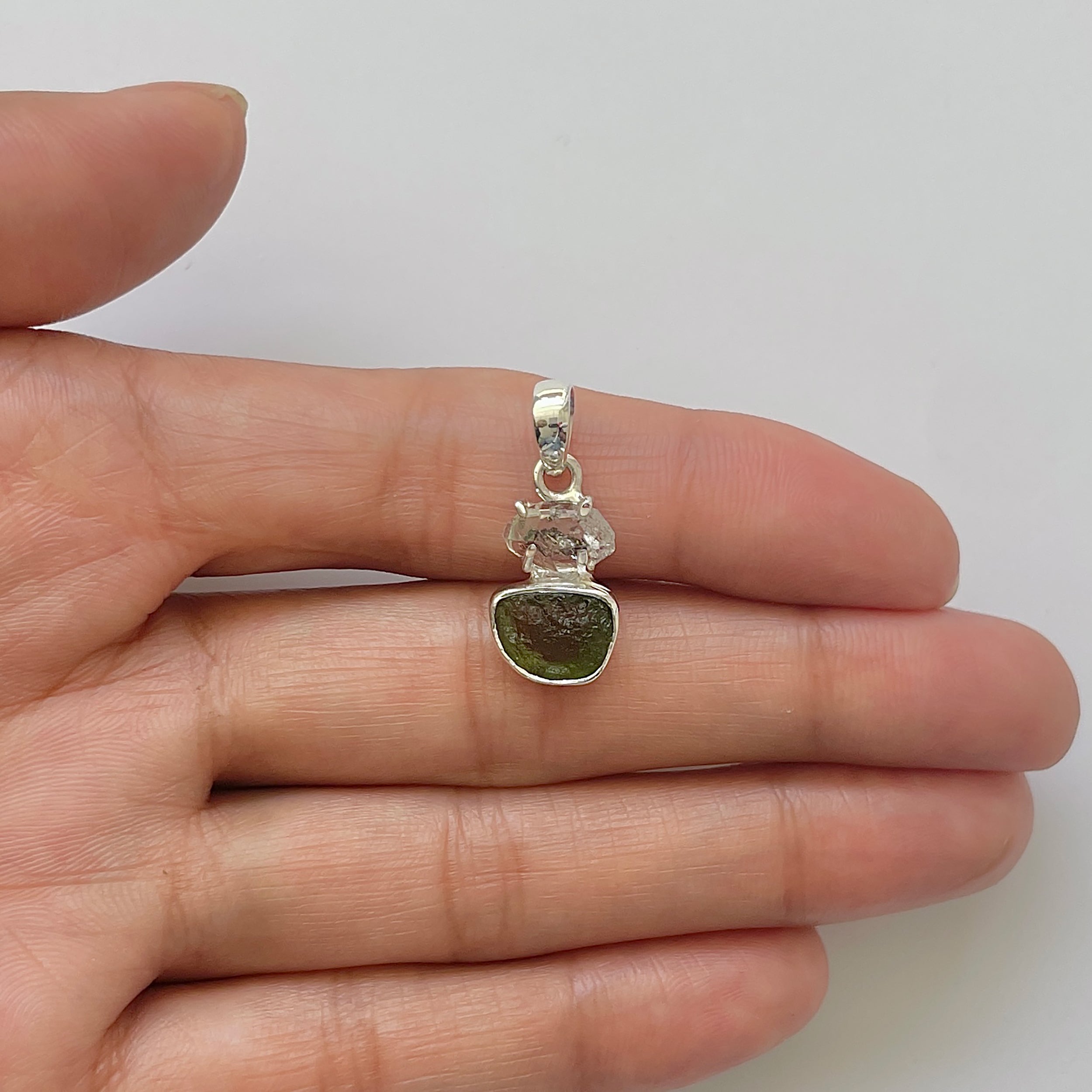 Moldavite Pendant-(MLD-1-76)